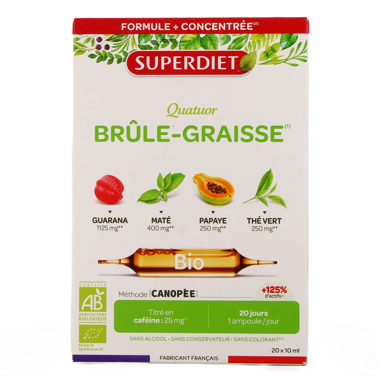 Super Diet Quatuor Brûle Graisse Bio - Vue 5