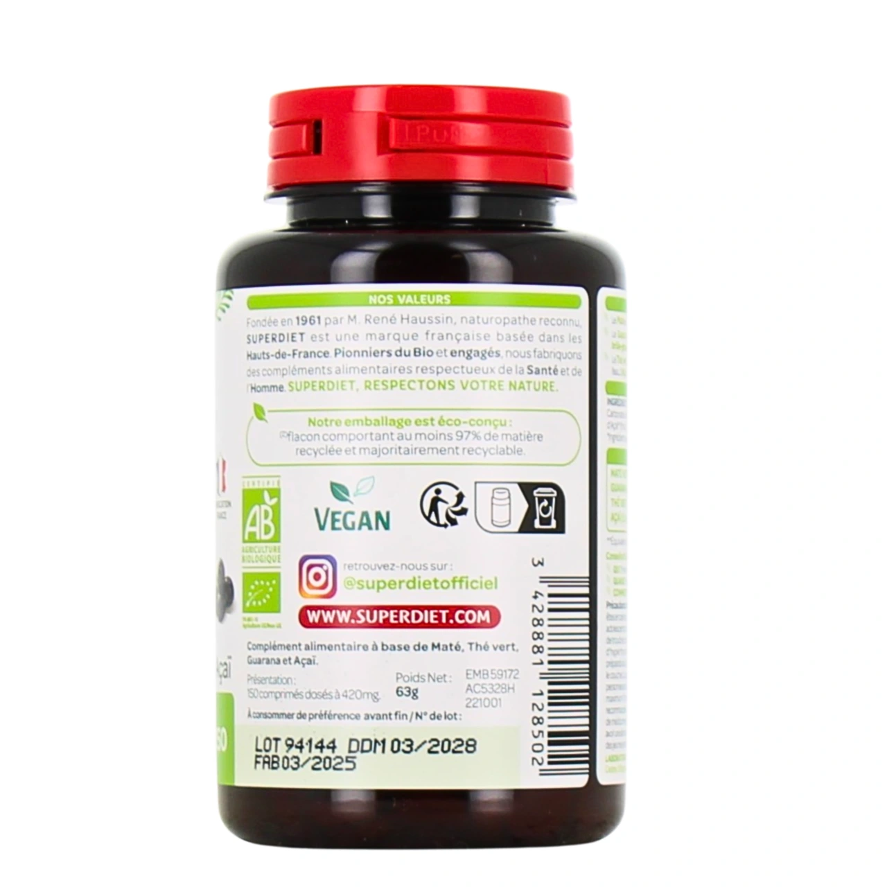 Super Diet Quatuor Brûle-Graisse Bio - Vue 2