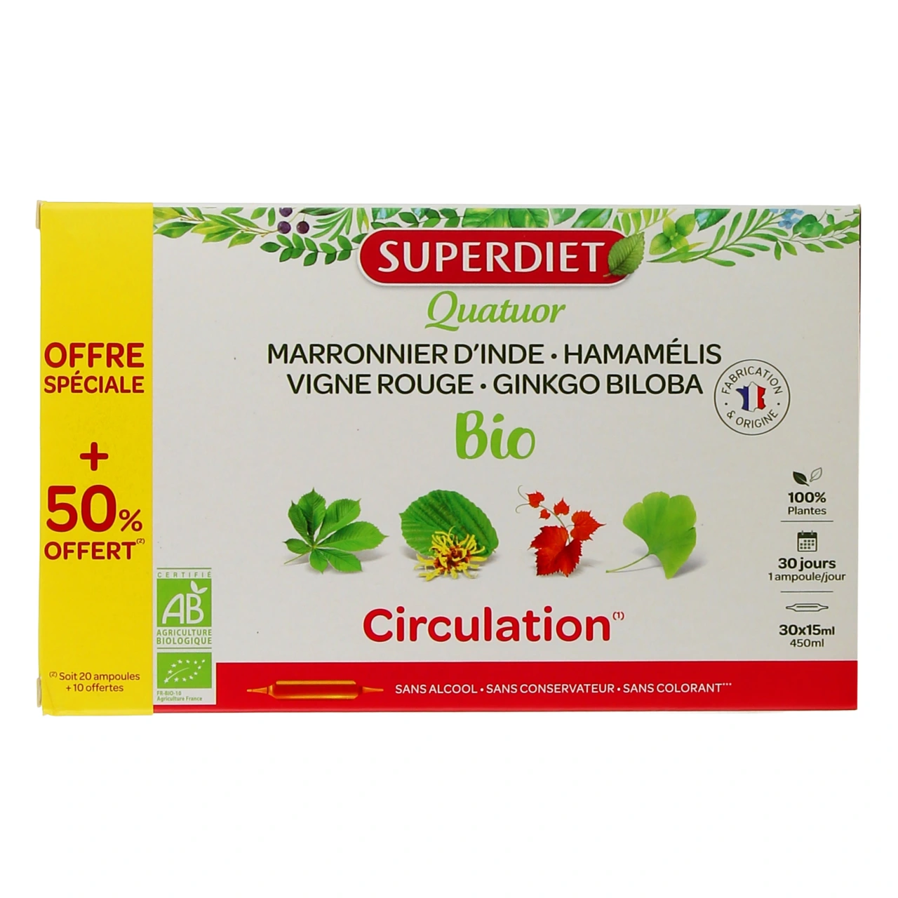Super Diet Quatuor Circulation Bio - Vue 7
