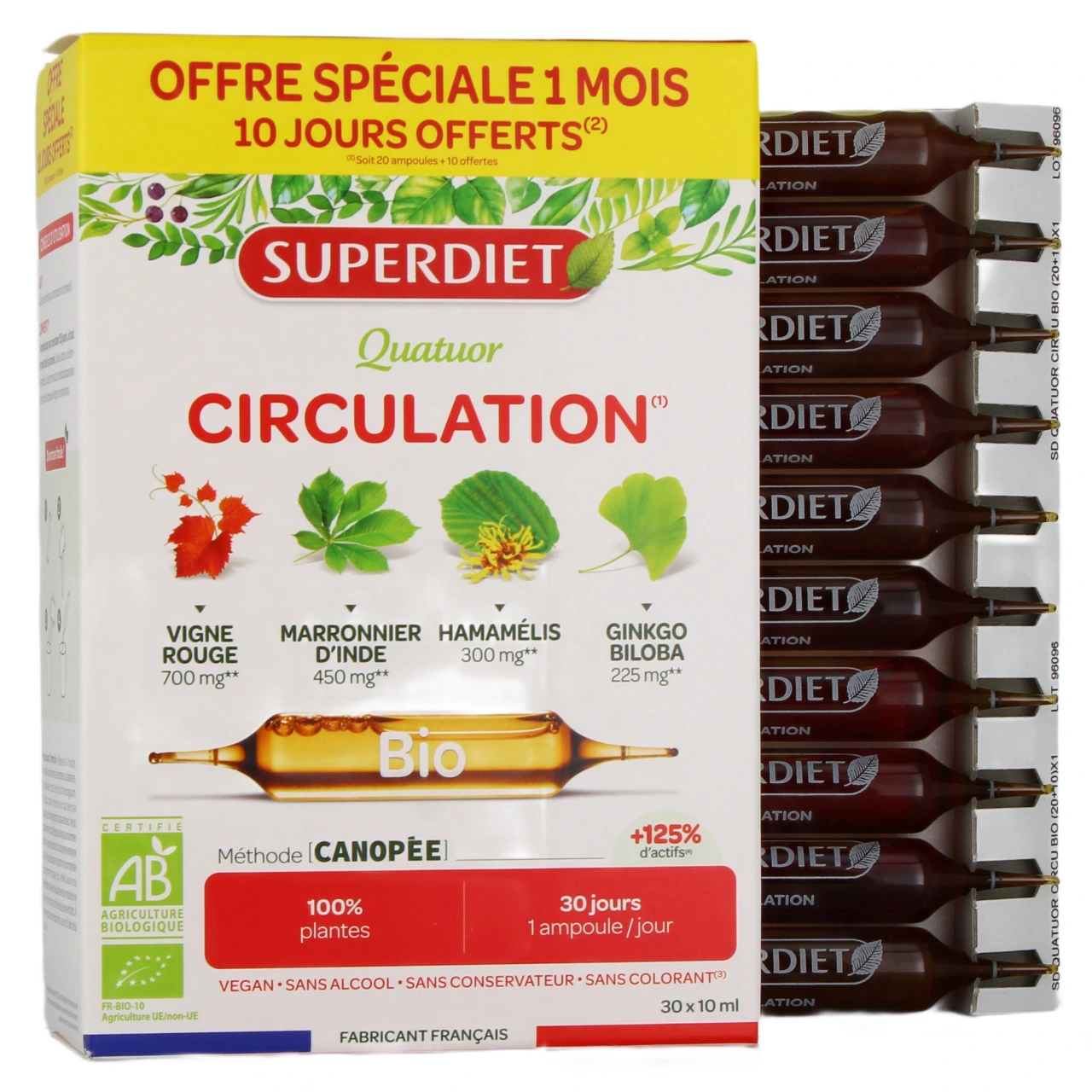 Super Diet Quatuor Circulation Bio - Vue 5