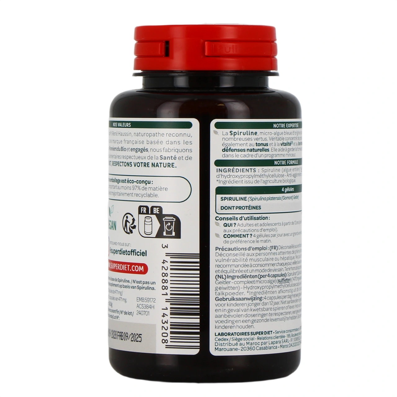 Super Diet Spiruline Bio - Vue 2