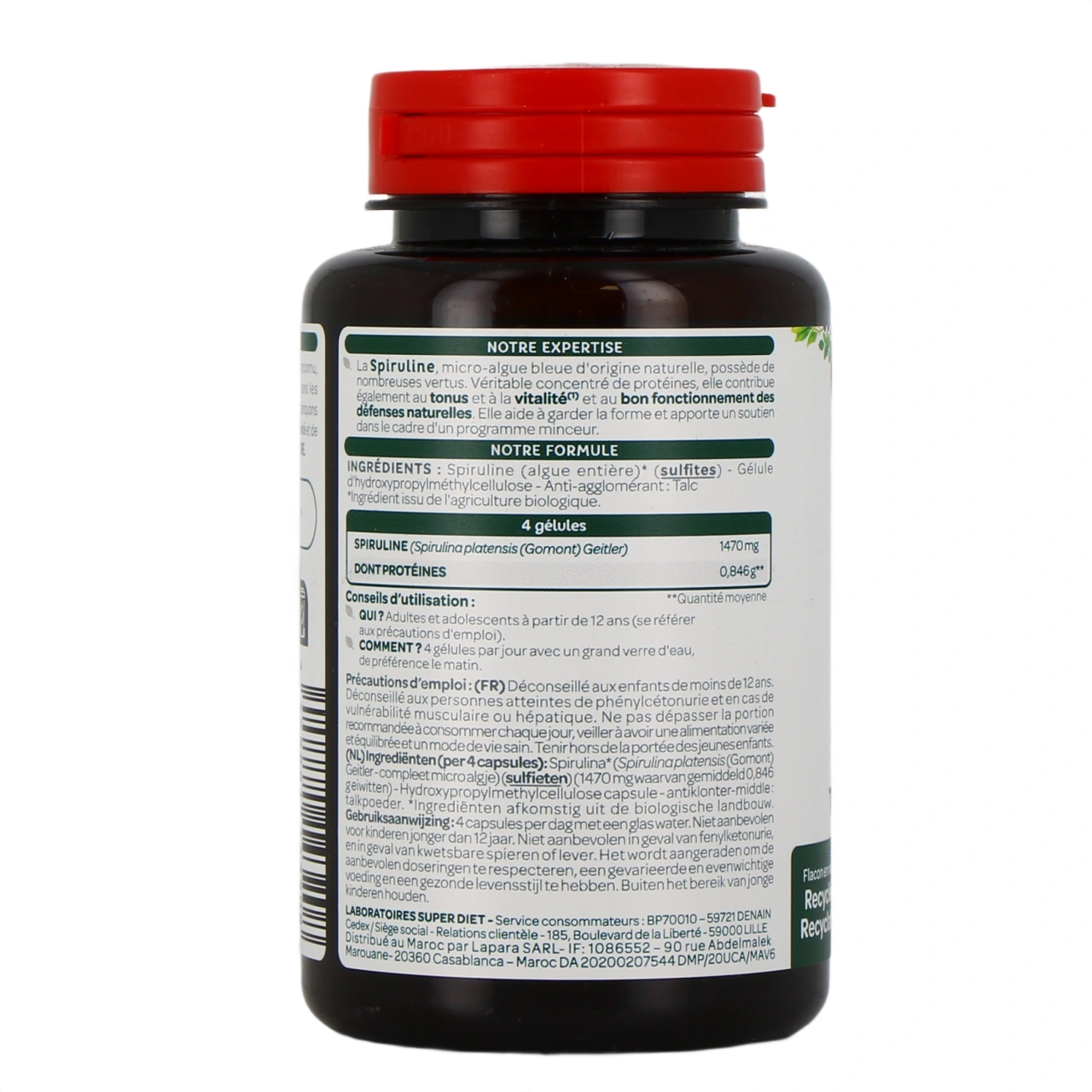 Super Diet Spiruline Bio - Vue 3