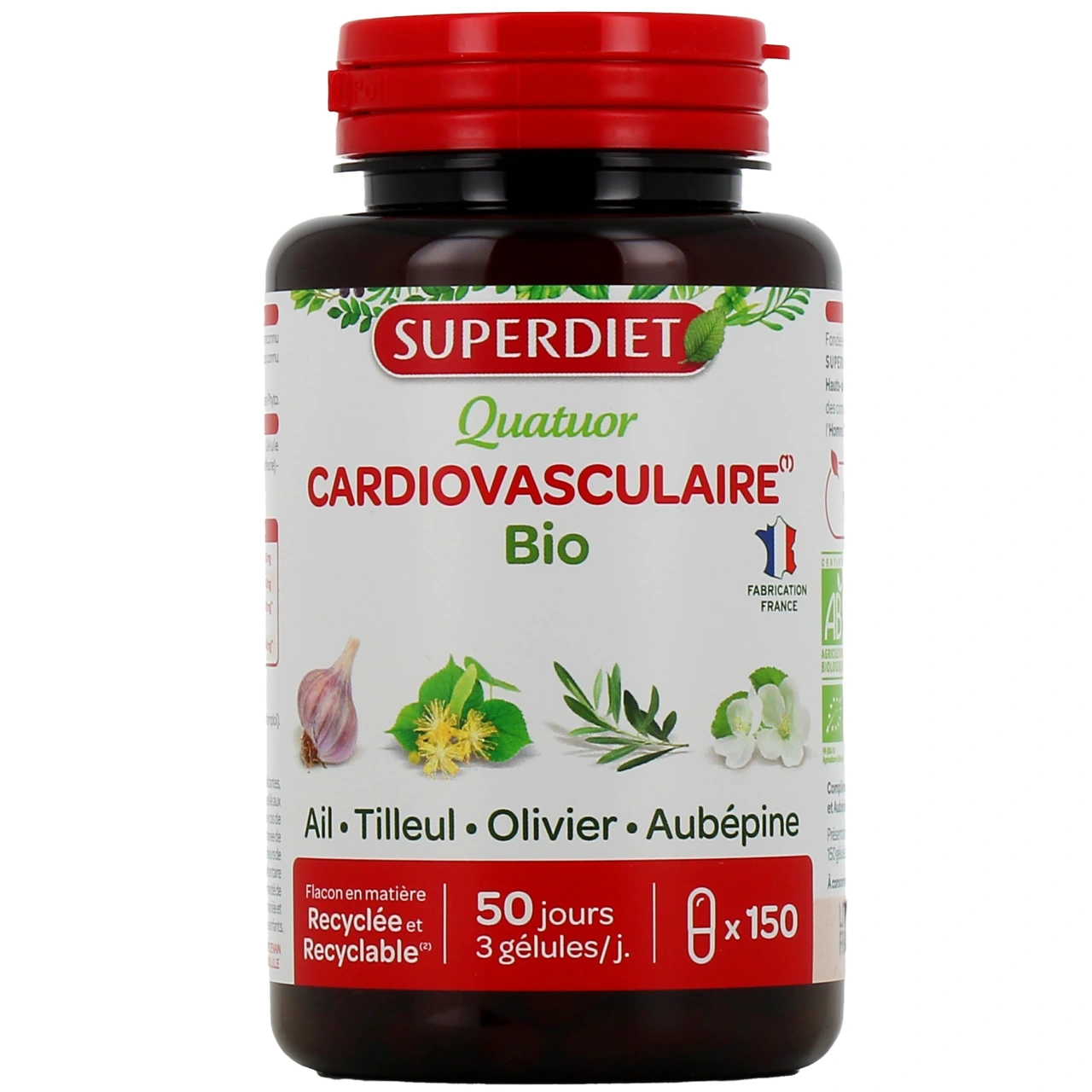 SuperDiet Quatuor Ail Cardiovasculaire - Superdiet