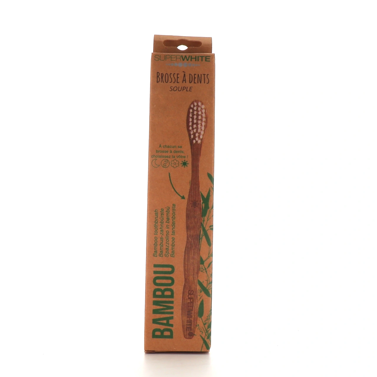 Superwhite Brosse à dents bambou - Biosynex