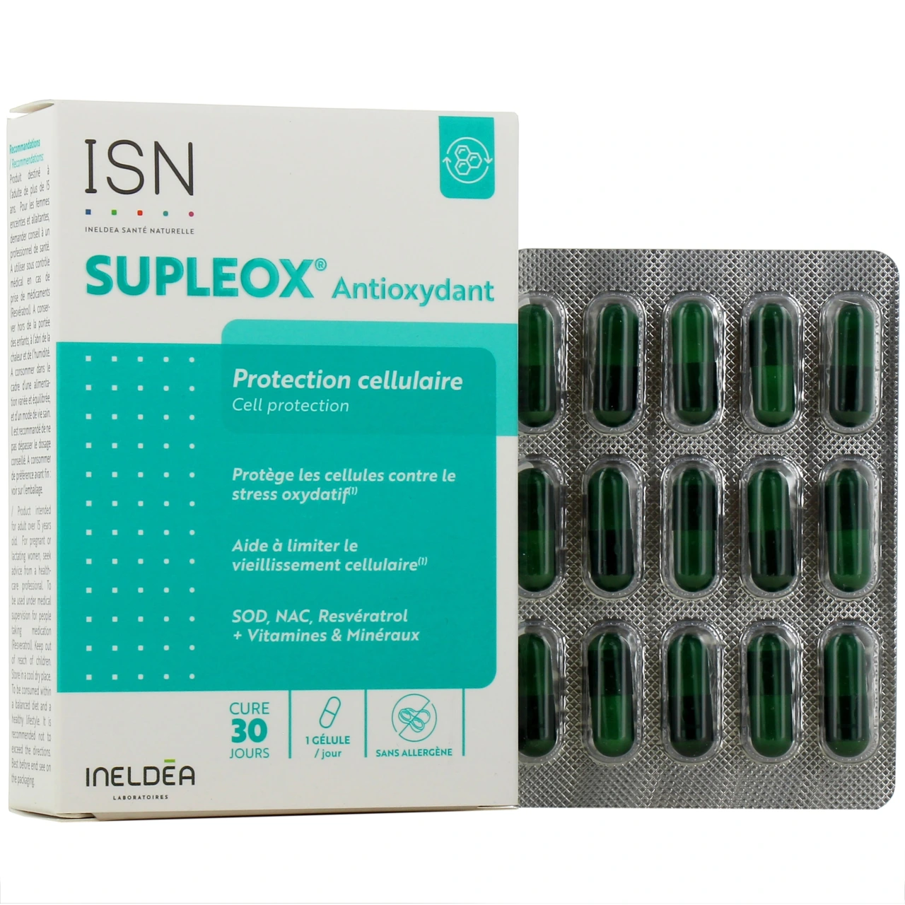 Supleox Antioxydant Protection Cellulaire - Ineldea