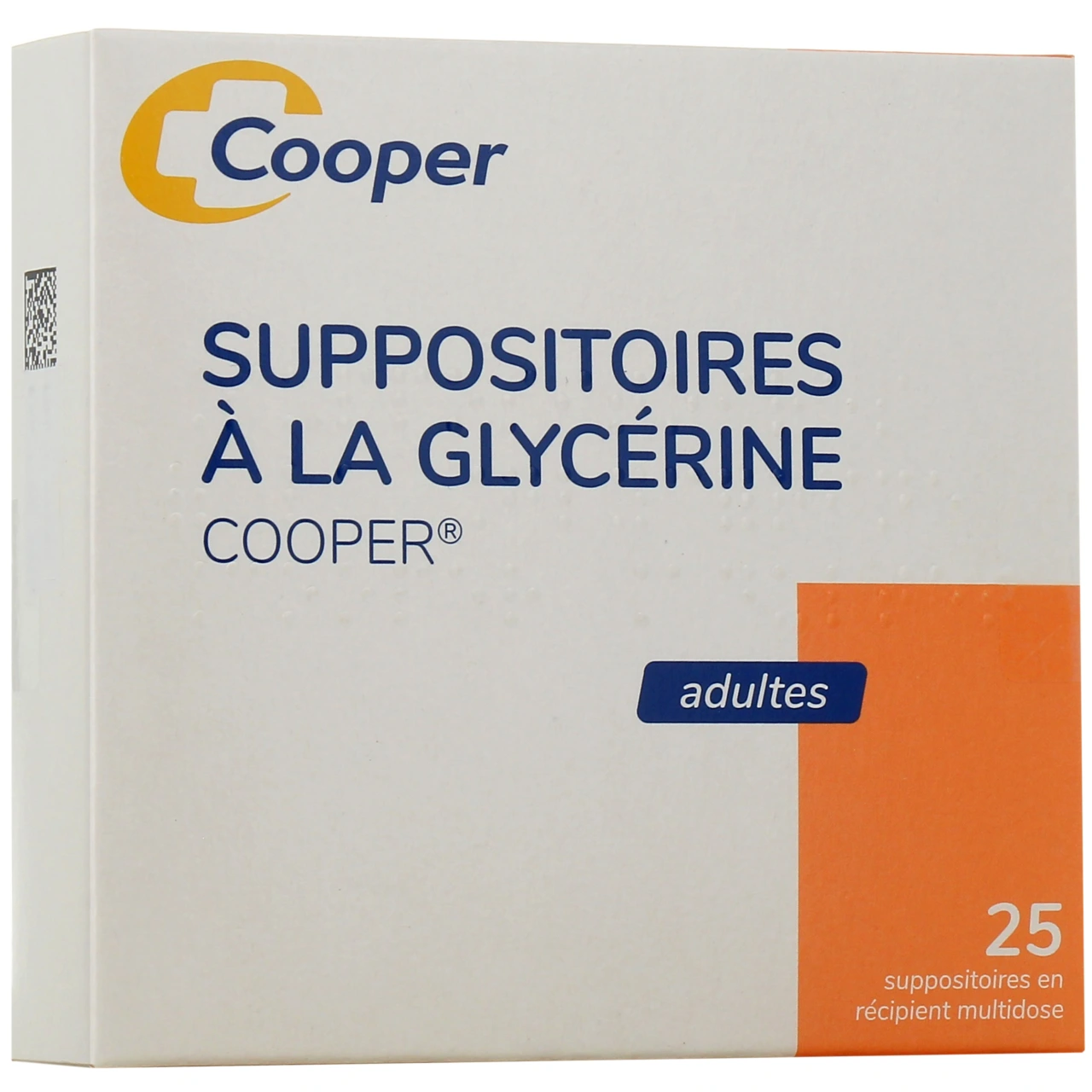 Suppositoires à la Glycerine pour Adultes - Cooper