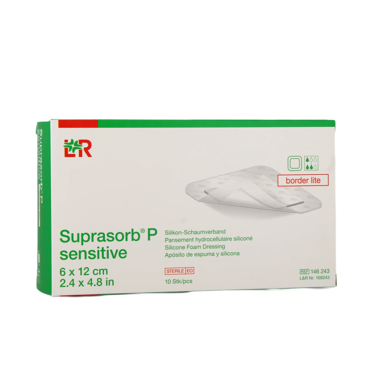 Suprasorb P Sensitive Pansements Hydrocellulaires siliconés - Vue 13