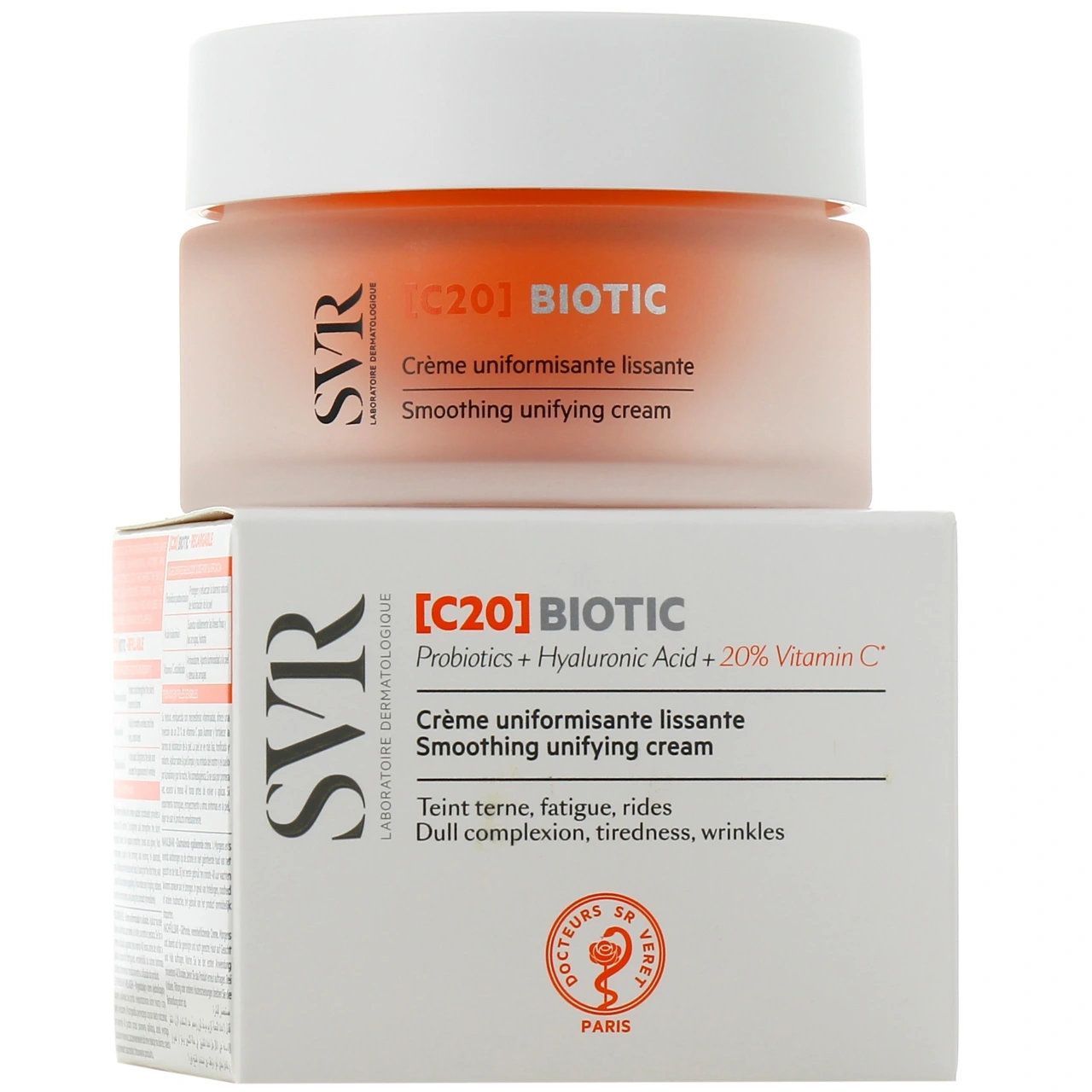 SVR C20 Biotic Crème Régénérante Eclat - SVR