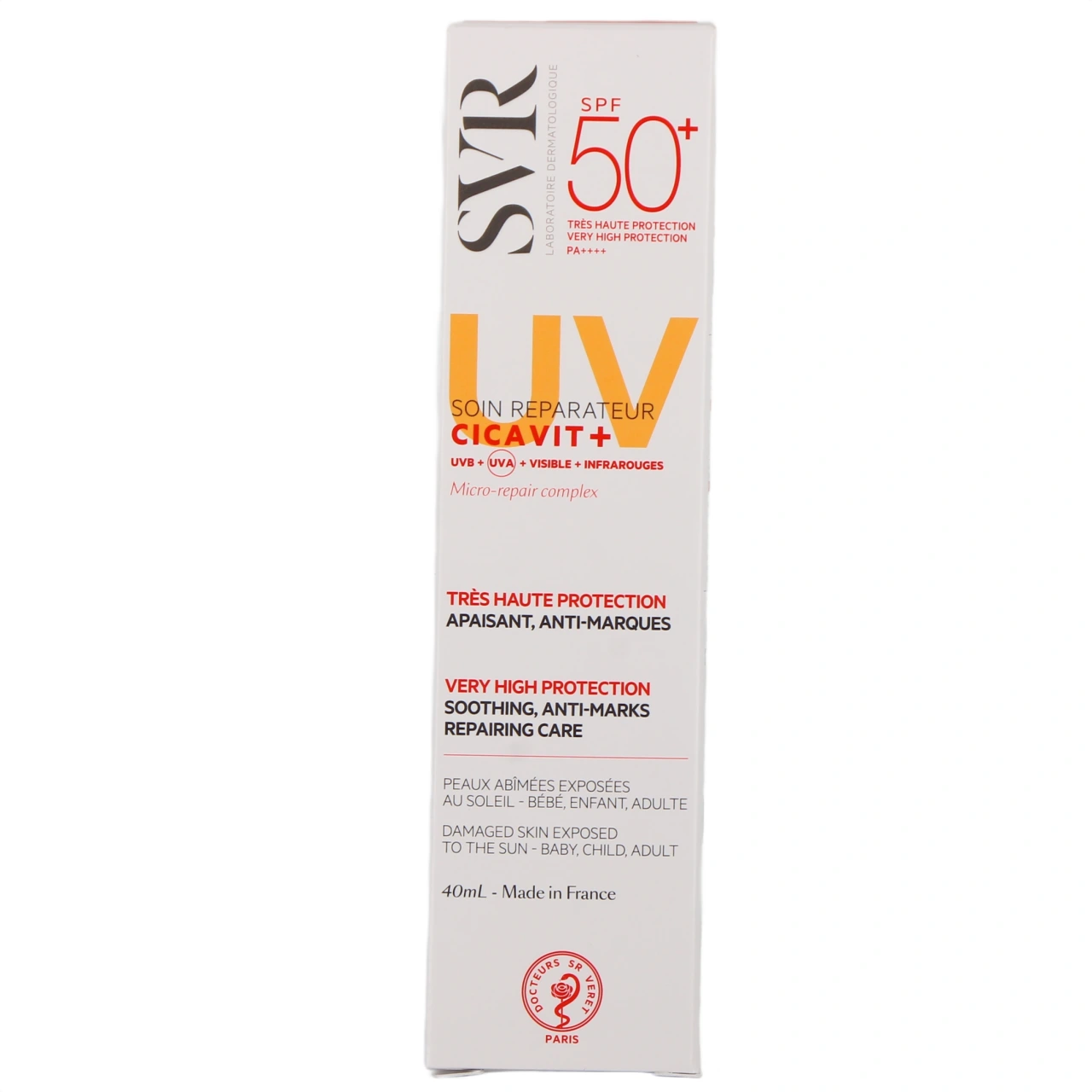 SVR Cicavit+ Crème réparatrice SPF50+ - Vue 2