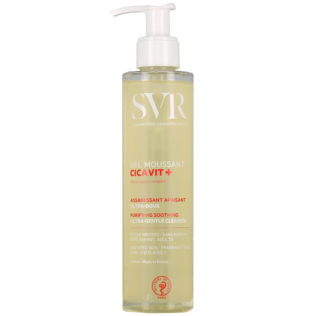 SVR Cicavit+ Gel Moussant - Cicavit+