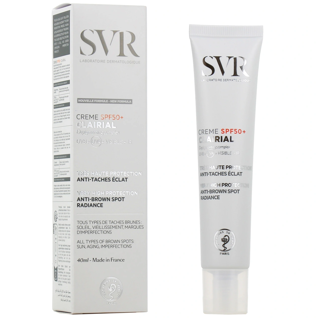 SVR Clairial Crème SPF 50+ Anti-Taches Eclat - SVR