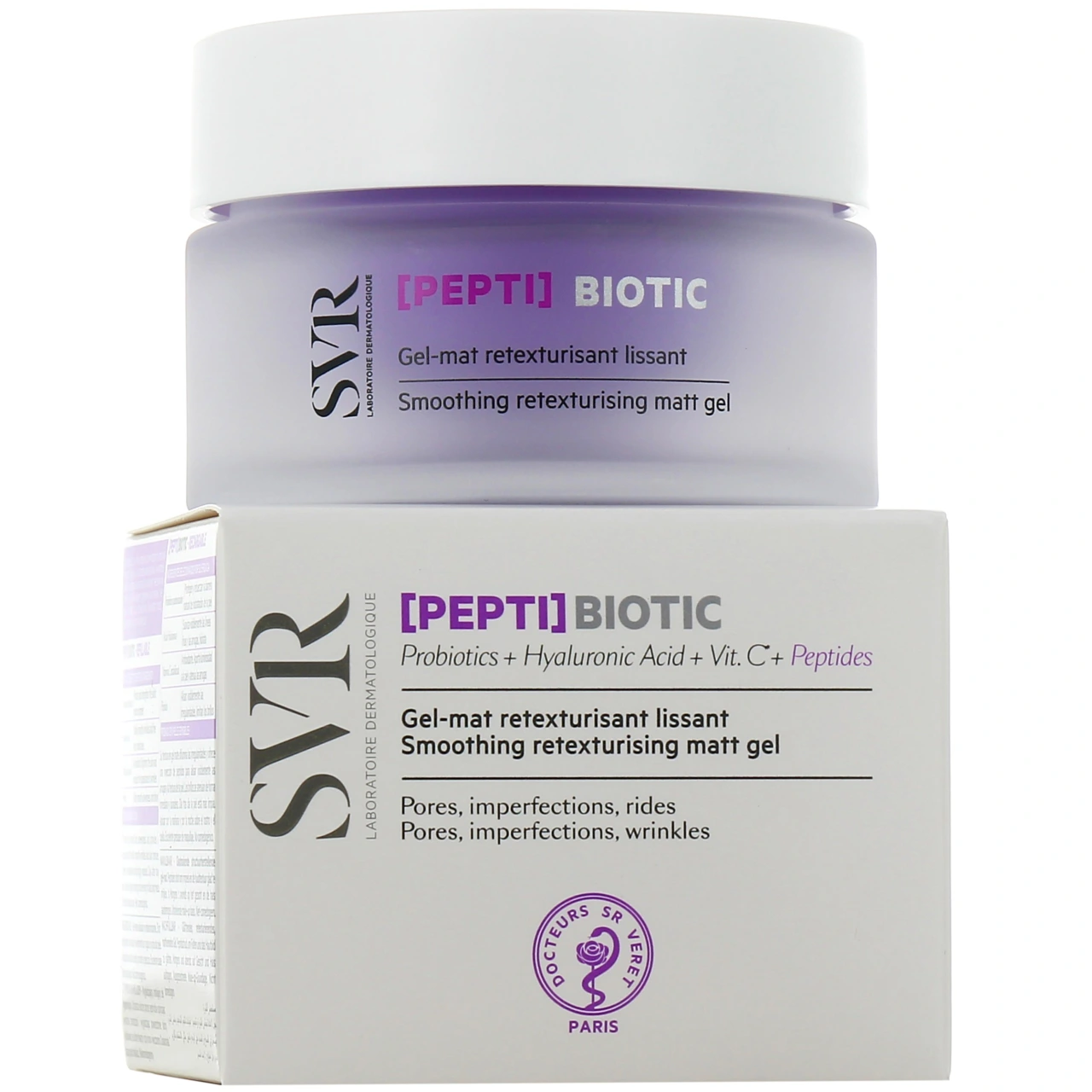 SVR Pepti Biotic Gel-Mat Régénérant Lissant - SVR