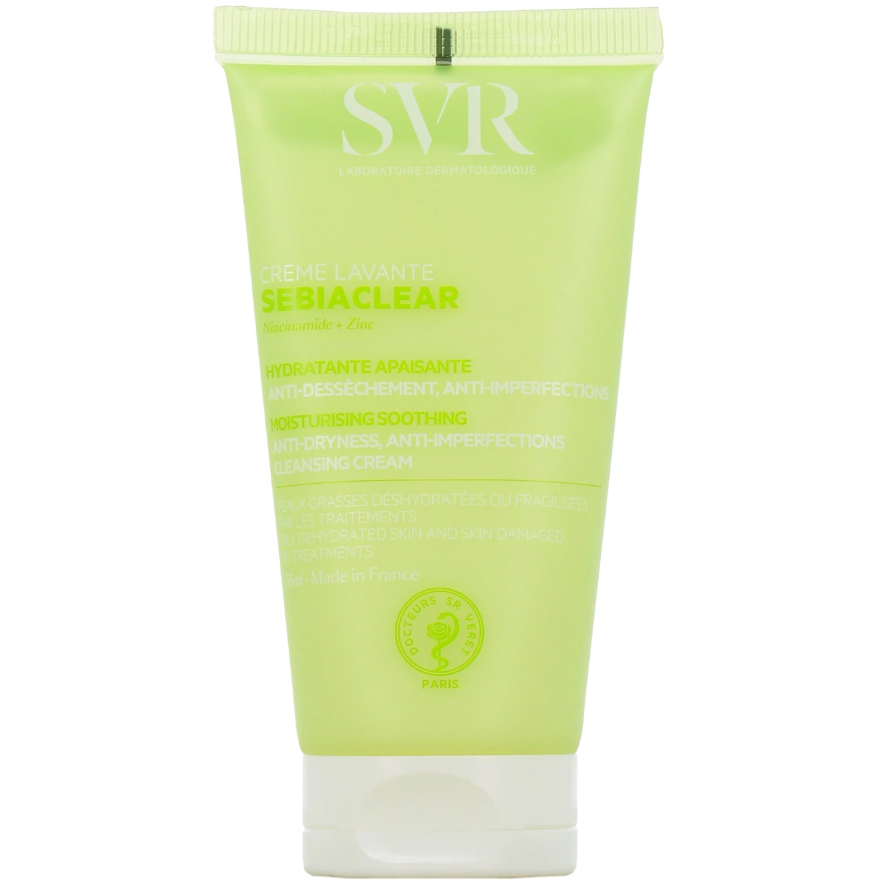 SVR Sebiaclear Crème Lavante - Sebiaclear
