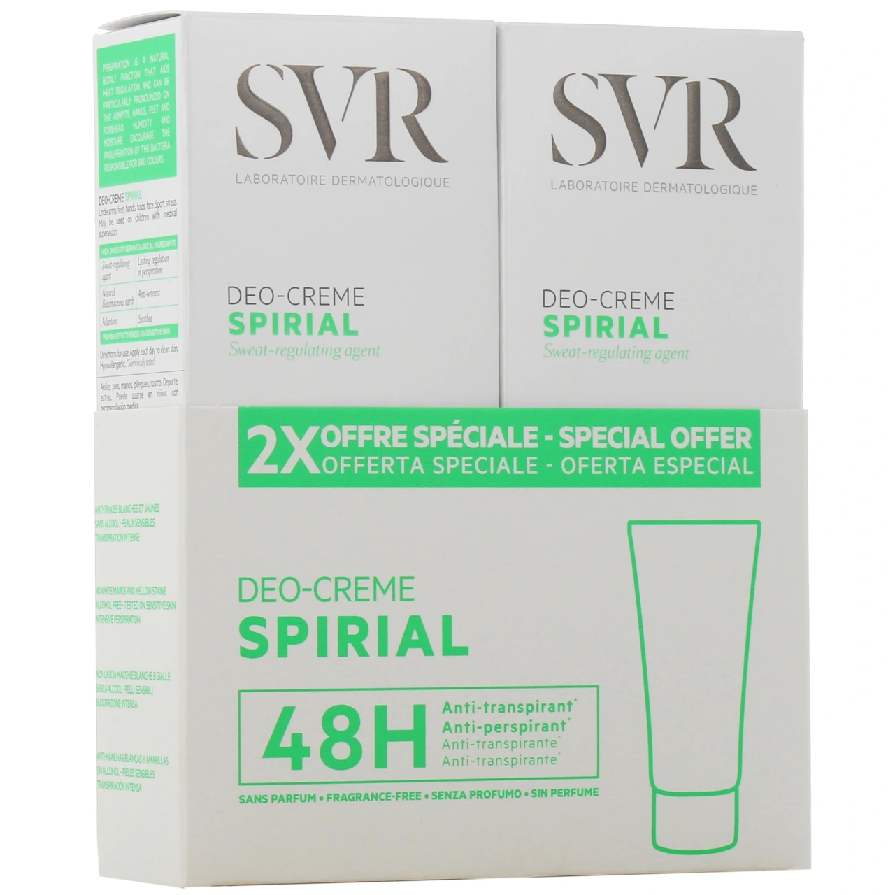 SVR Spirial Déo-Crème Anti-Transpirant 48 h - Vue 4