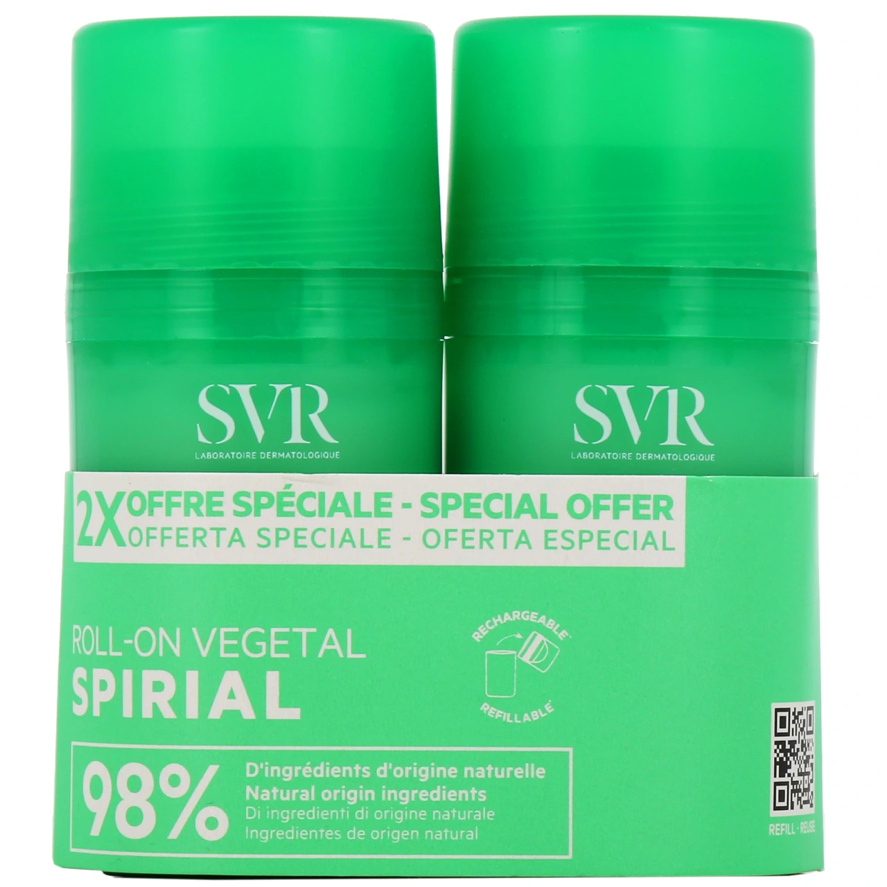 SVR Spirial Végétal Déodorant 24h Roll-On - Vue 7