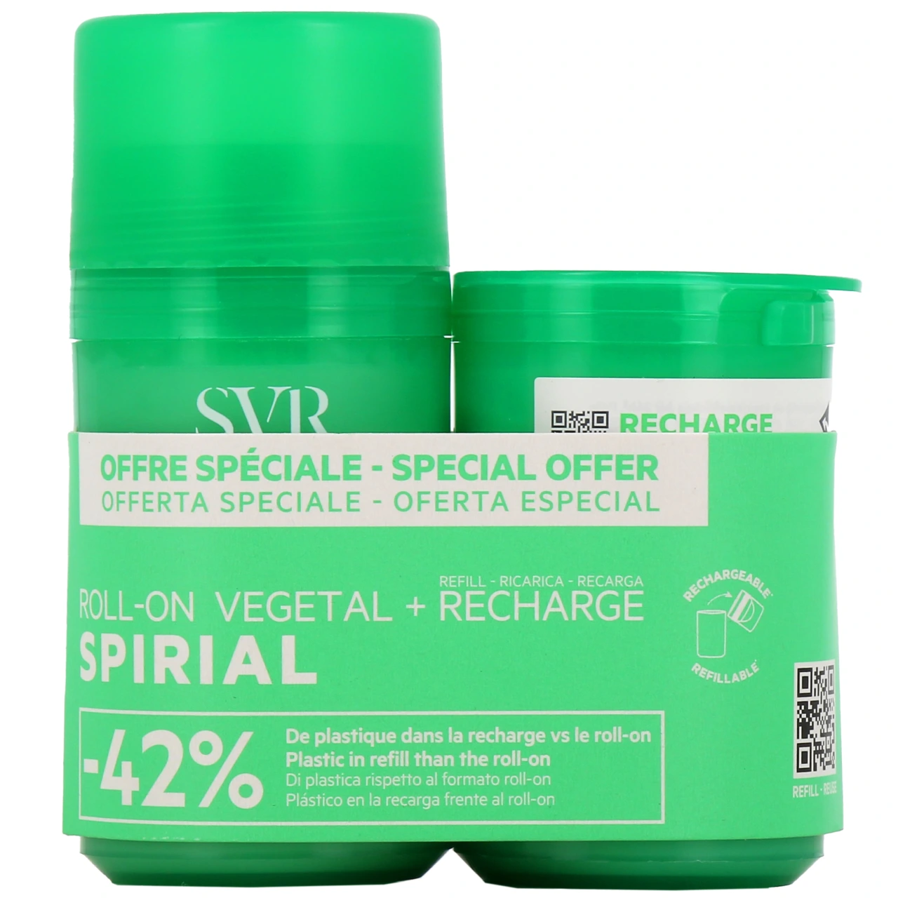 SVR Spirial Végétal Déodorant 24h Roll-On - Vue 4
