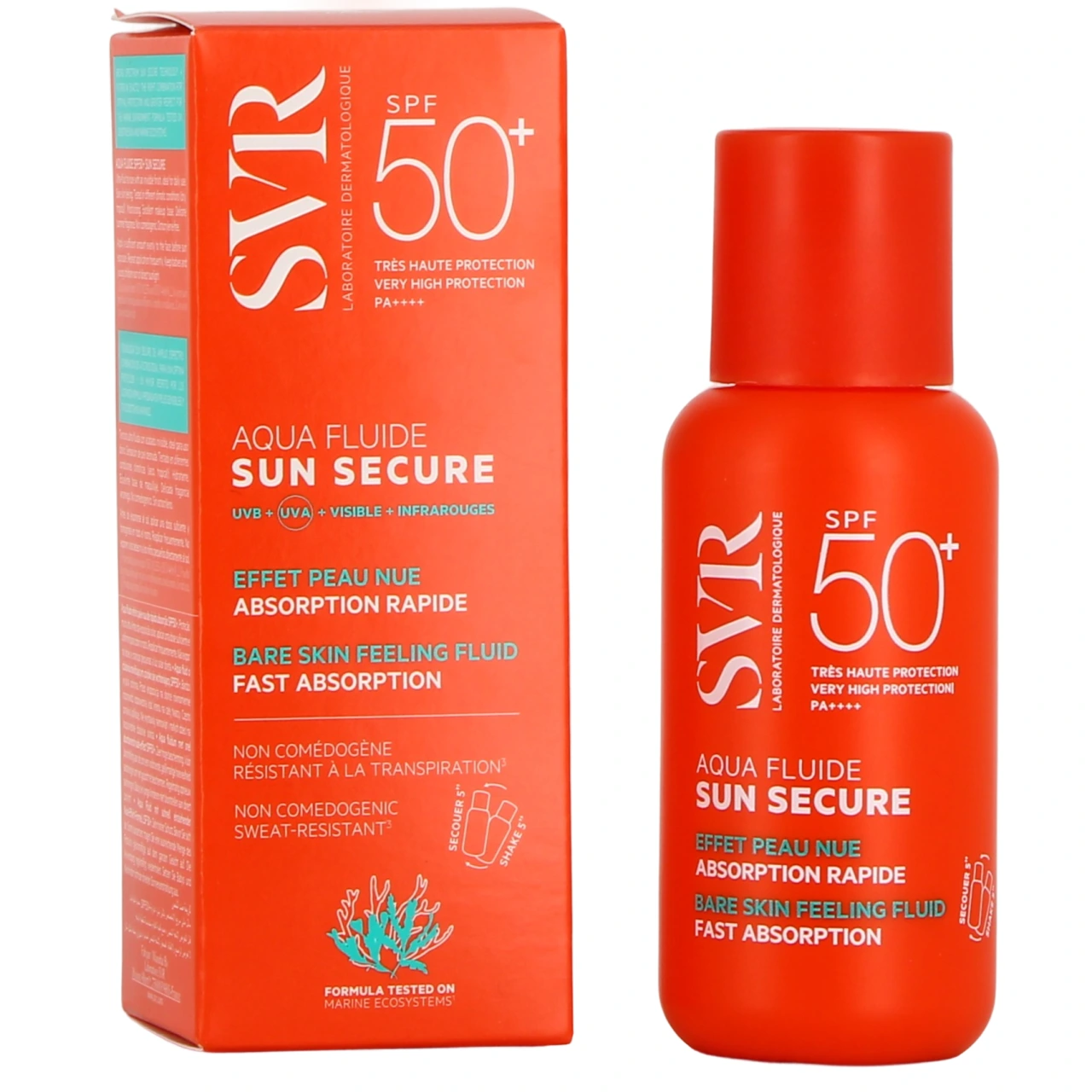 SVR Sun Secure Aqua Fluide SPF50+ - Sun Secure