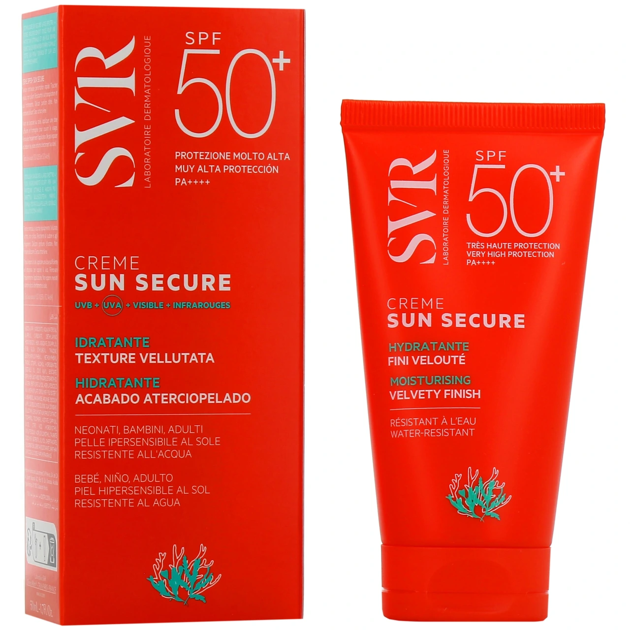 SVR Sun Secure Crème Solaire Hydratante SPF 50+ - Sun Secure