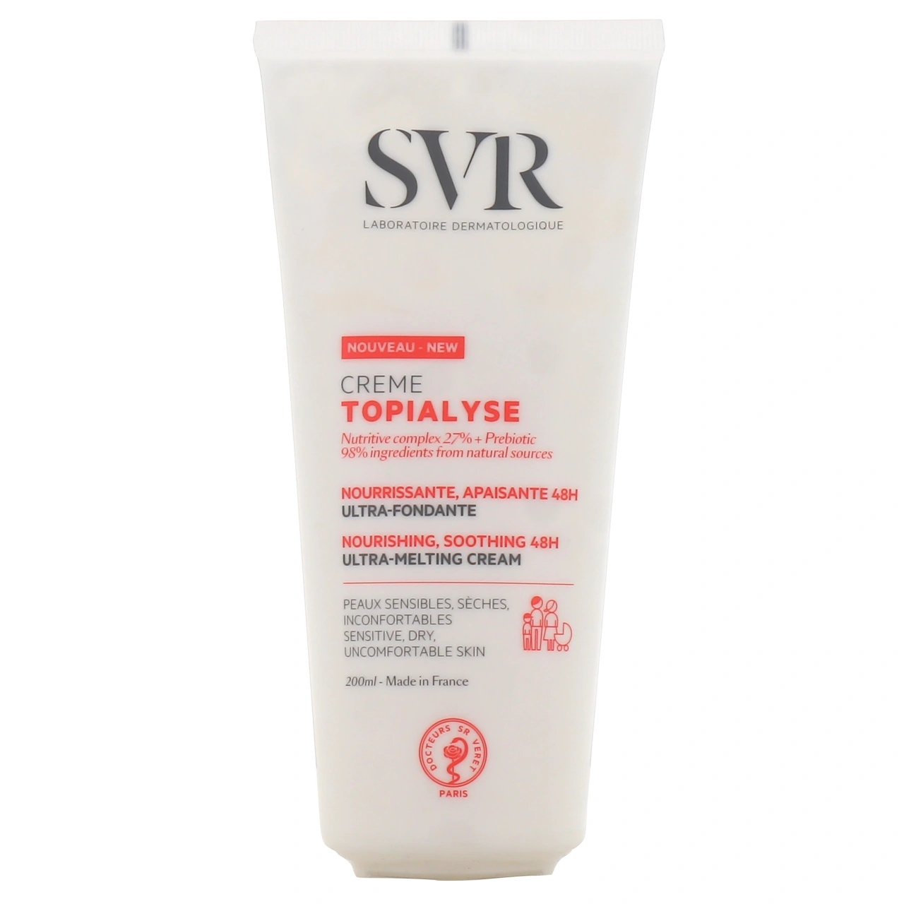 SVR Topialyse Crème Nourrissante Apaisante - Topialyse