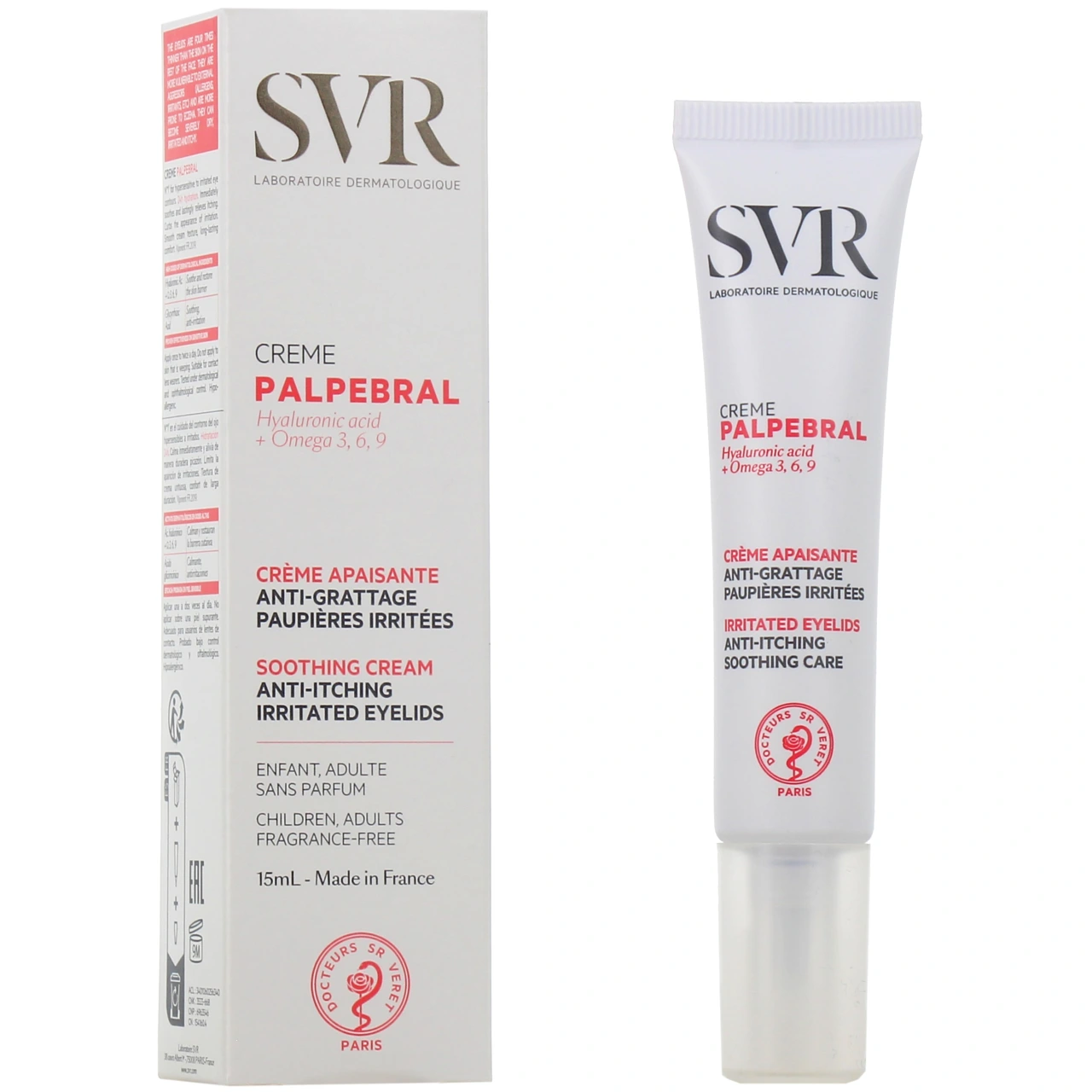 SVR Topialyse Palpébral Crème Apaisante - SVR
