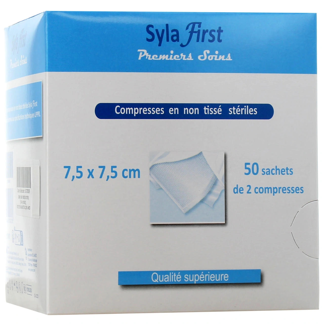 SylaFirst Compresses Non Tissé Stériles - Sylamed