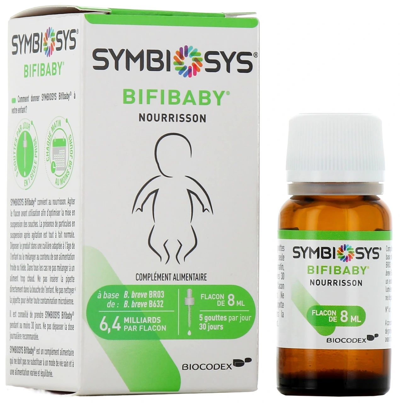Symbiosys Bifibaby solution buvable en gouttes - Symbiosys