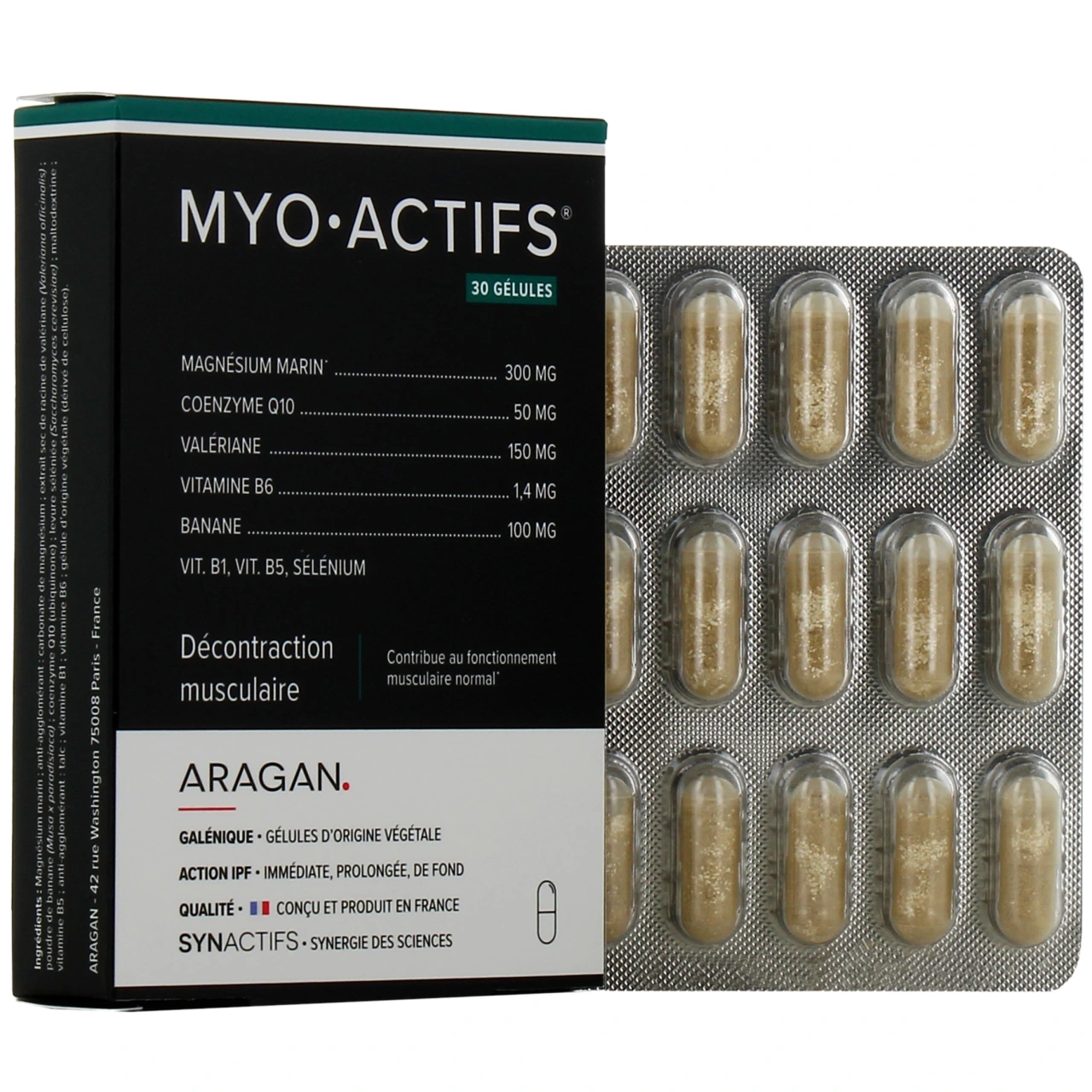 Synactifs Myo Actifs Décontraction Musculaire - Synactifs
