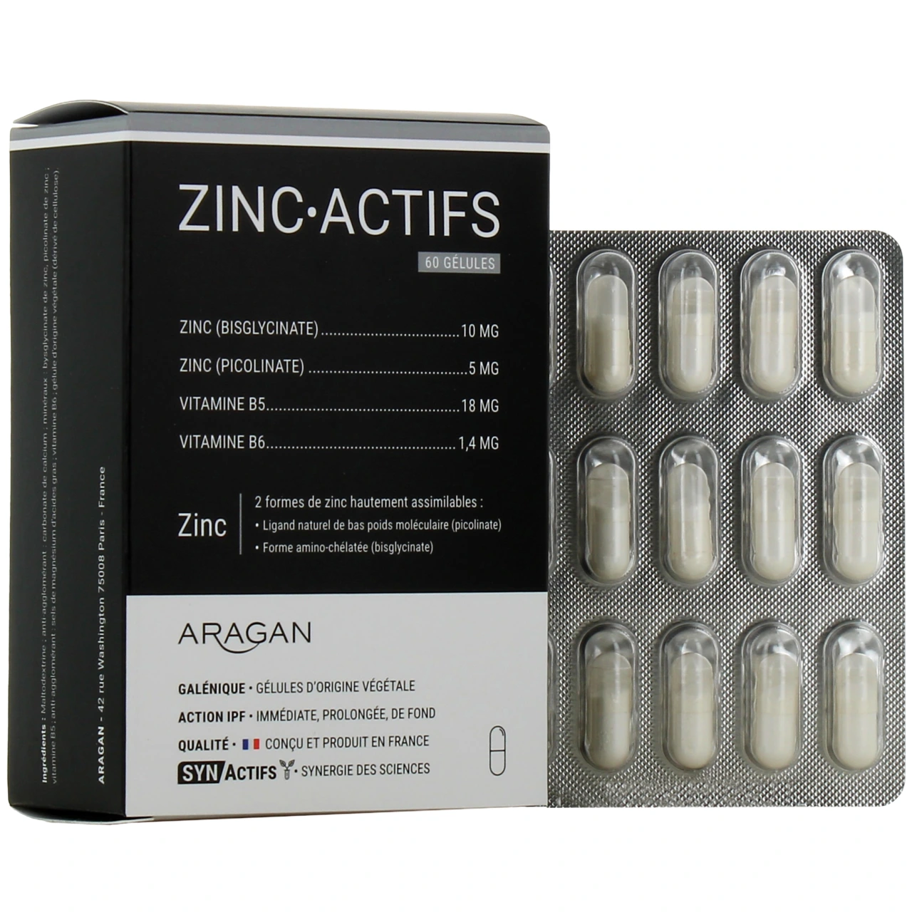 Synactifs Zinc Actifs - Synactifs