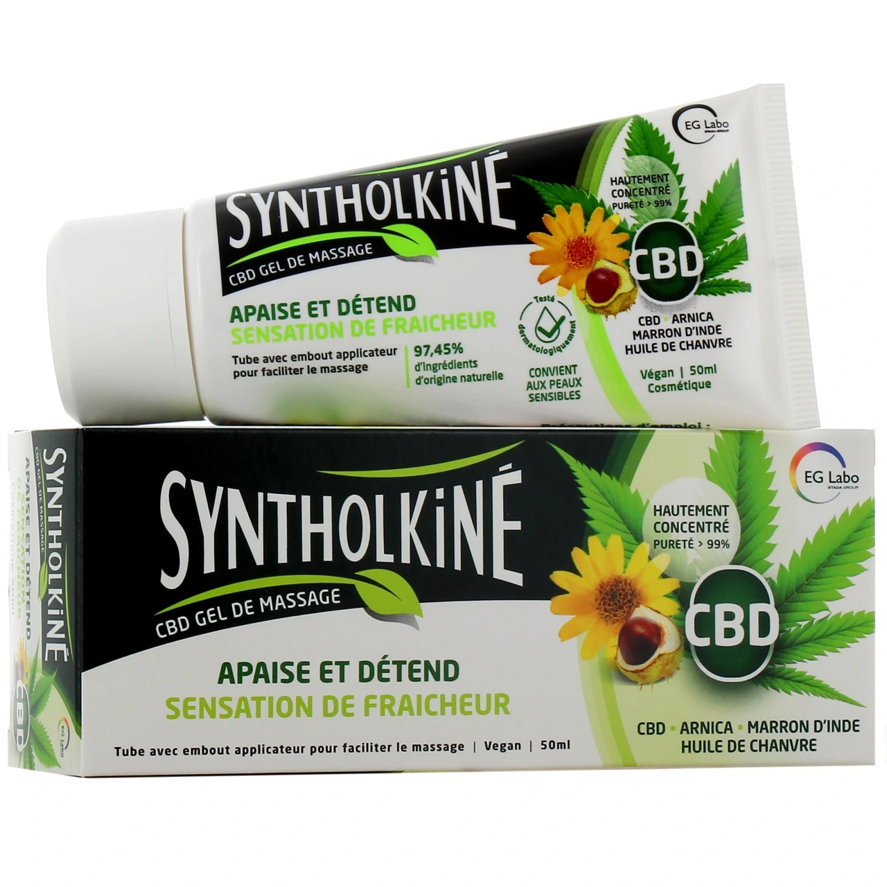 SyntholKiné CBD Gel de Massage - EG Labo