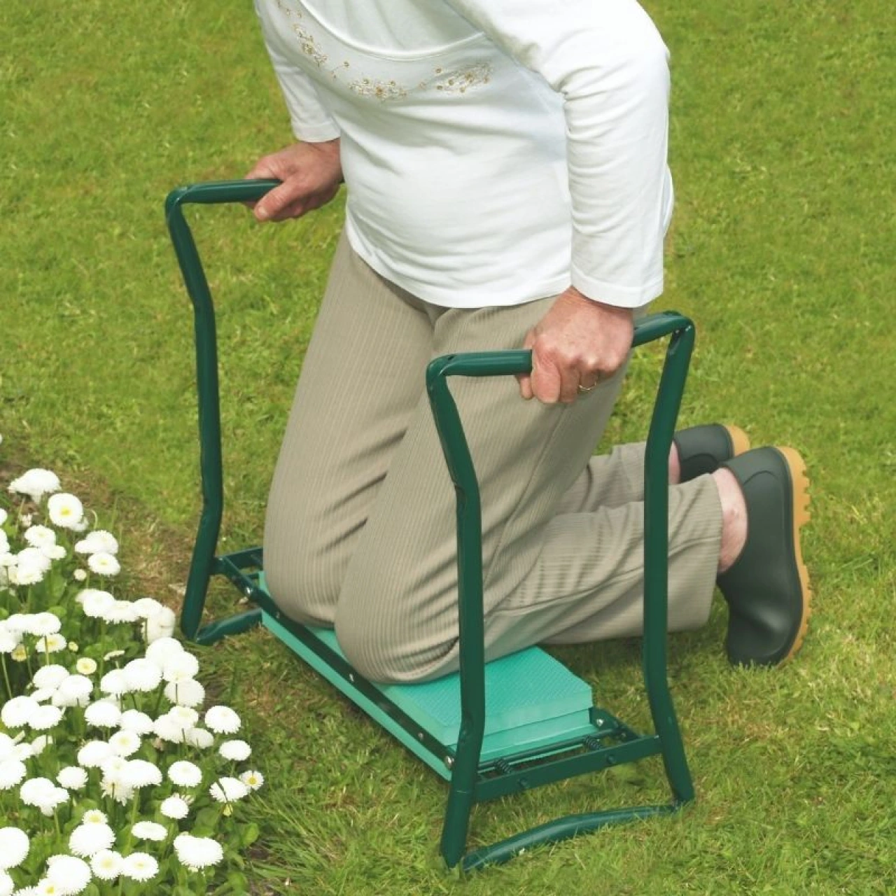 Tabouret et Protège Genoux de Jardin - Identités