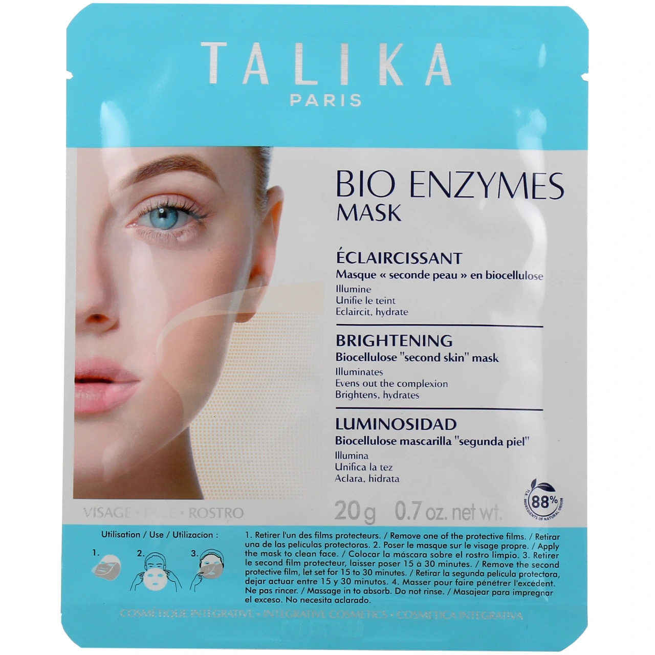 Talika Bio Enzymes Masque Eclaircissant - Talika