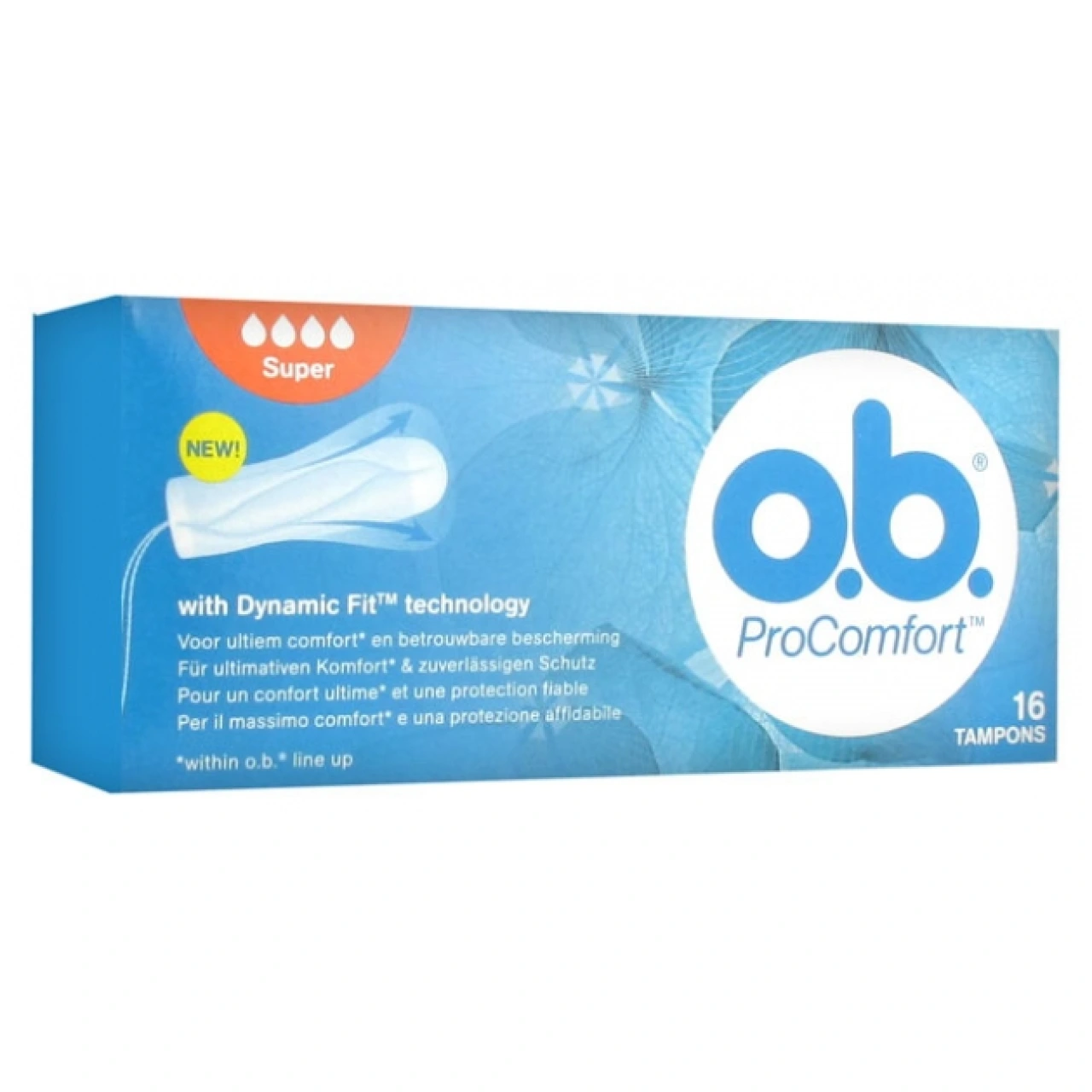 Tampons OB ProComfort Super - Vue 3