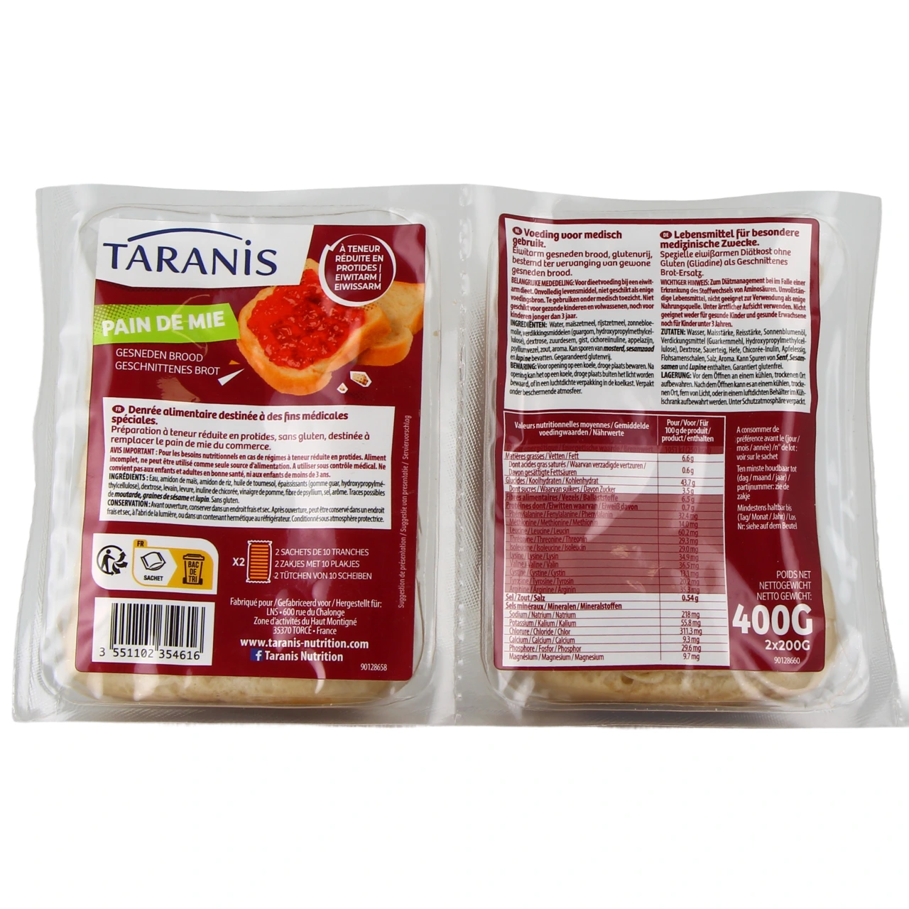 Taranis Pain de Mie - Taranis