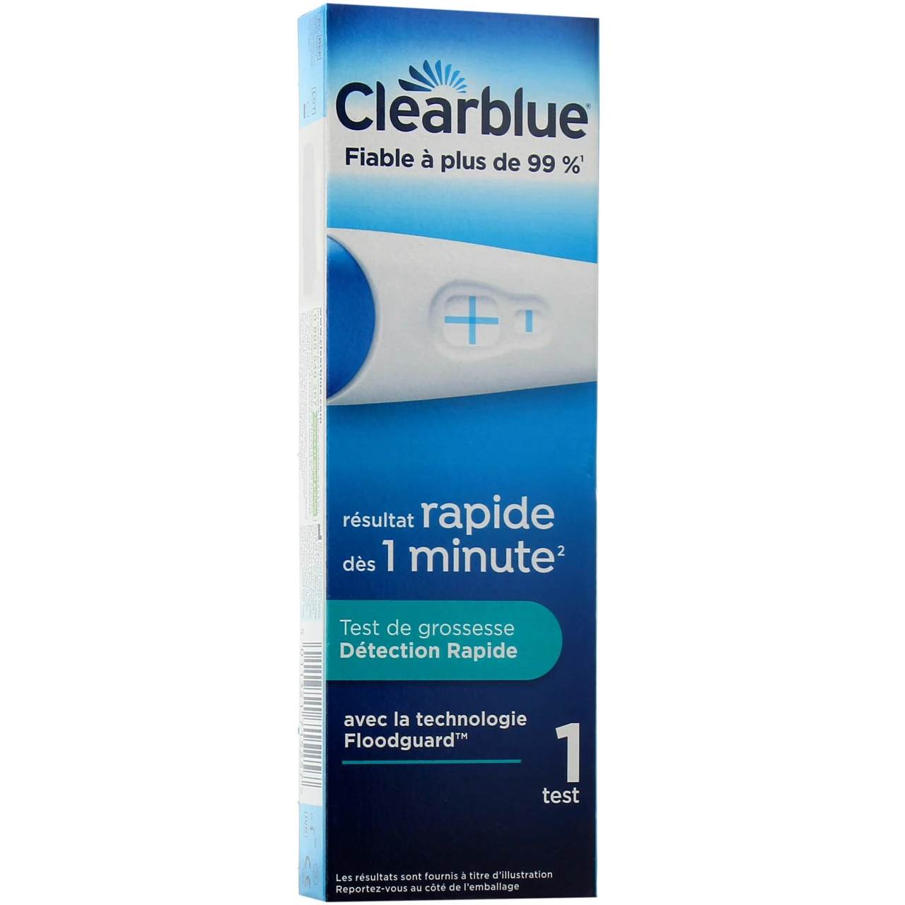 Test de grossesse détection rapide Clearblue - Clearblue