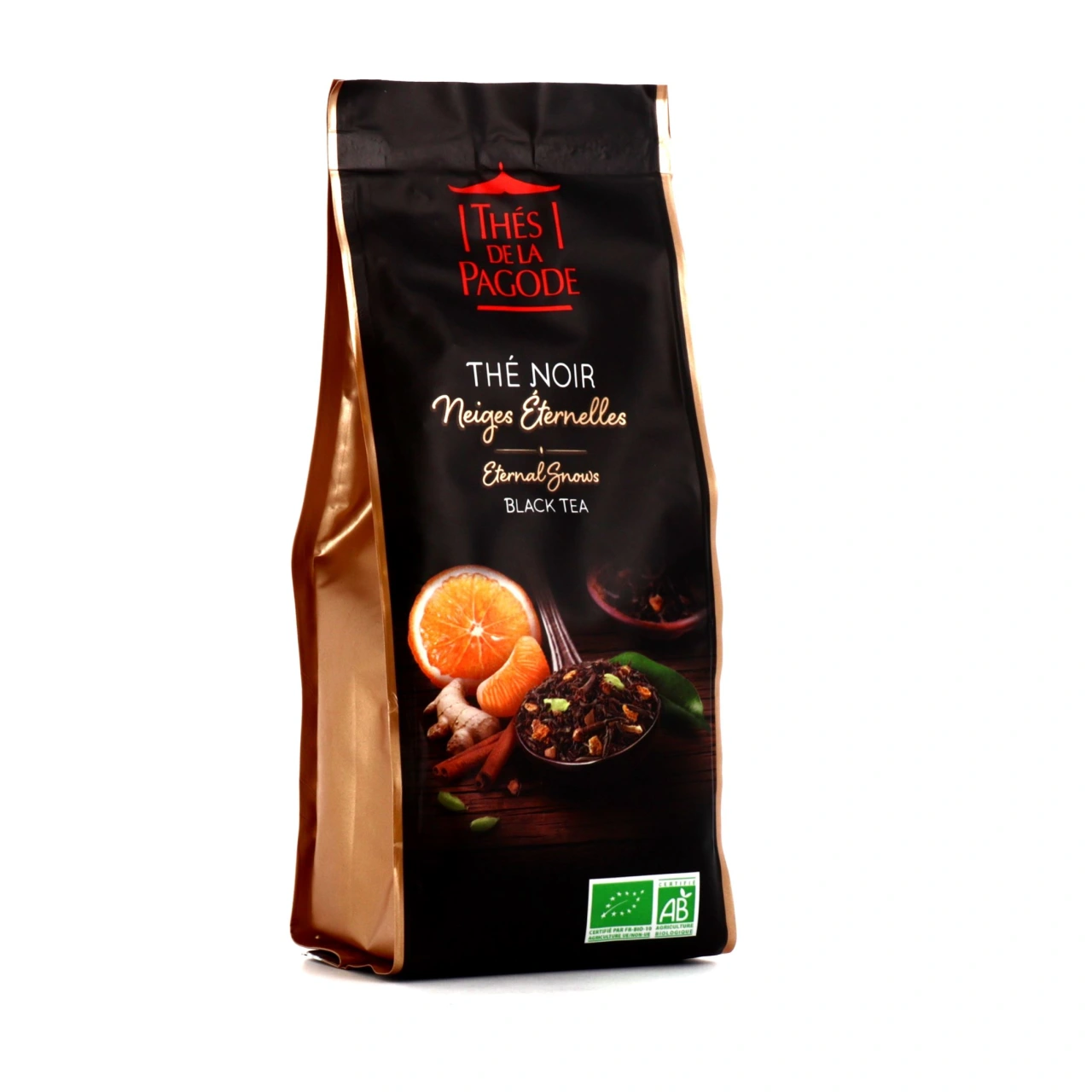 Thés de la Pagode Thé Noir Neiges éternelles Bio - Vue 4