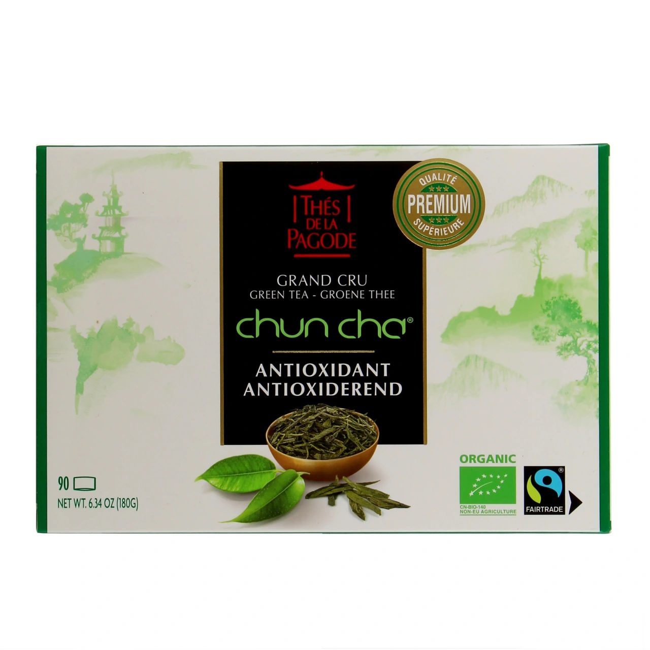 Thés de la Pagode Thé Vert Grand Cru Chun Cha - Vue 5