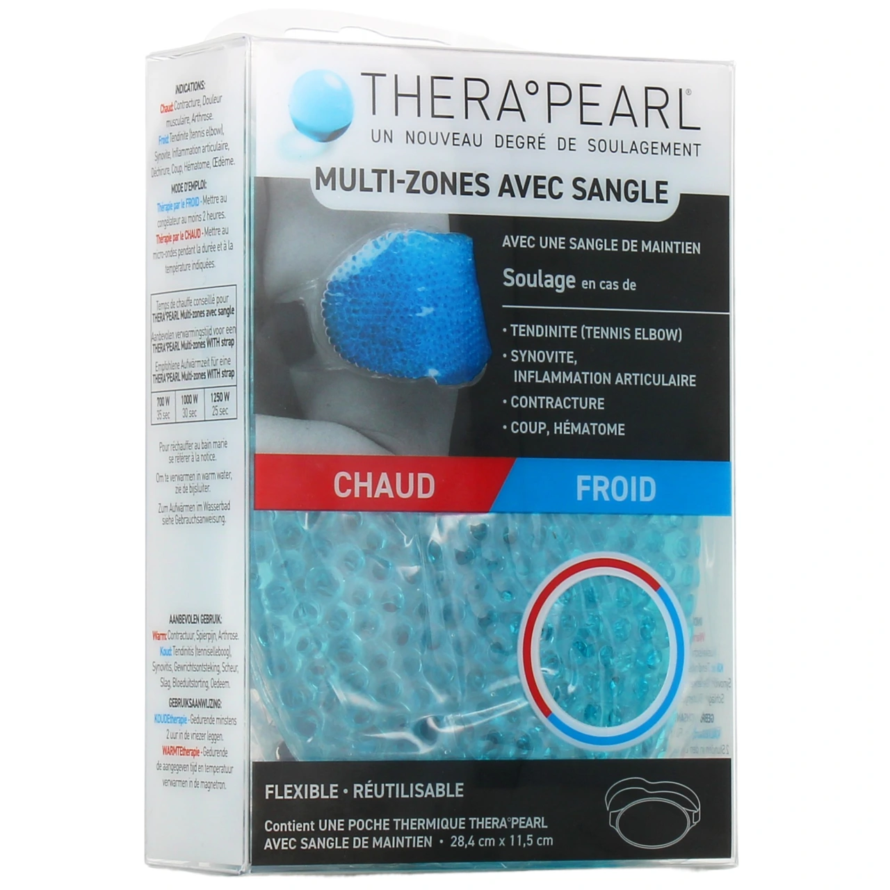 TheraPearl Compresse Thermique Multi-Zones avec sangle - Thera Pearl