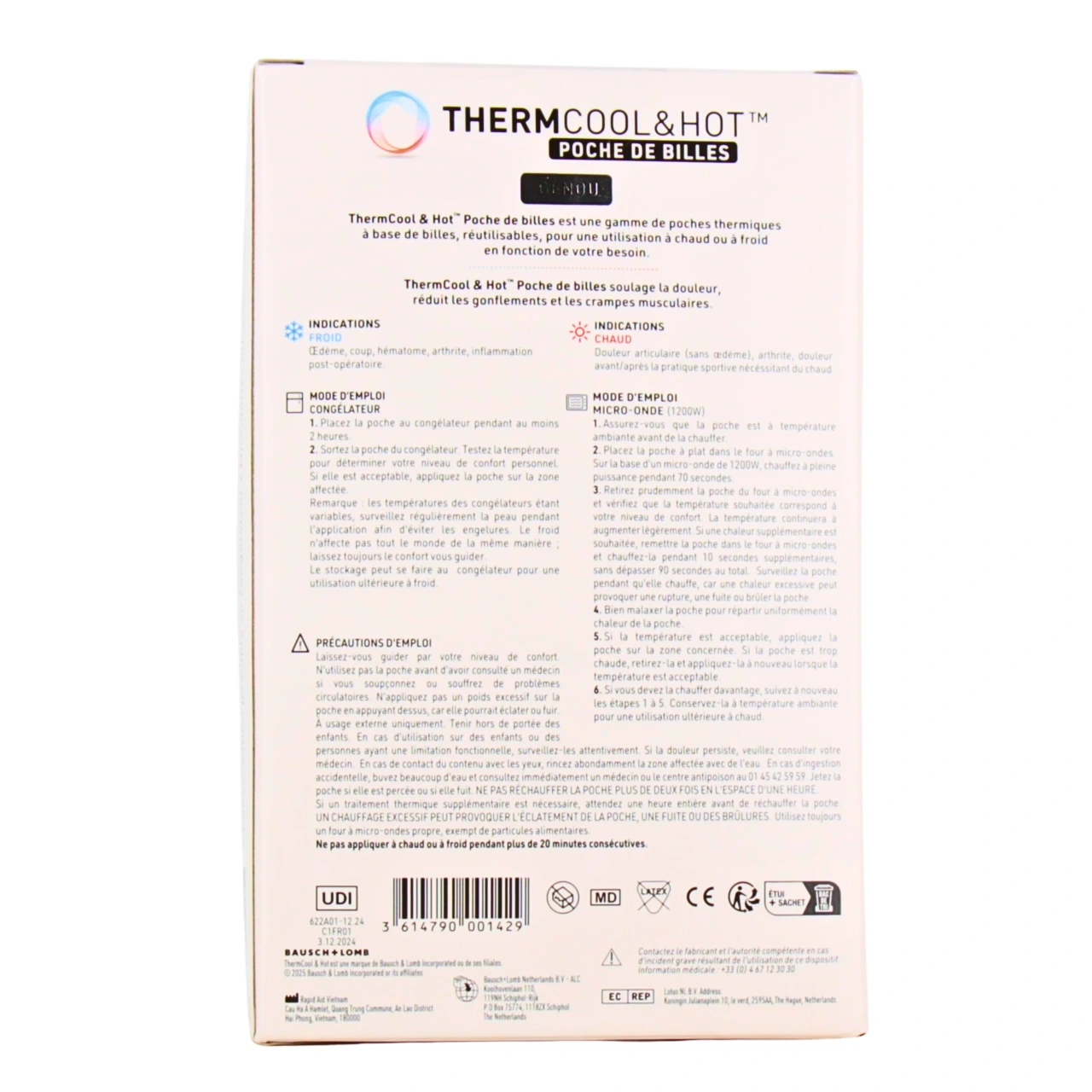 ThermCool & Hot Poche de Billes - Vue 12