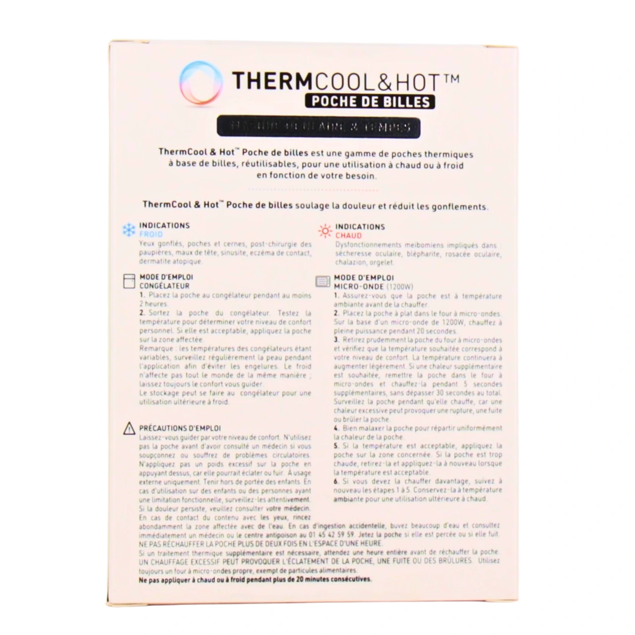ThermCool & Hot Poche de Billes - Vue 6