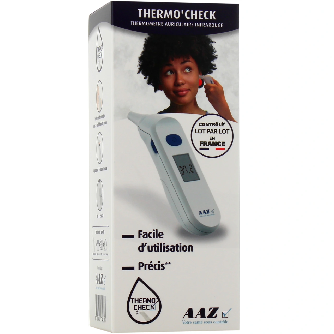 Thermo'Check Thermomètre Auriculaire - AAZ