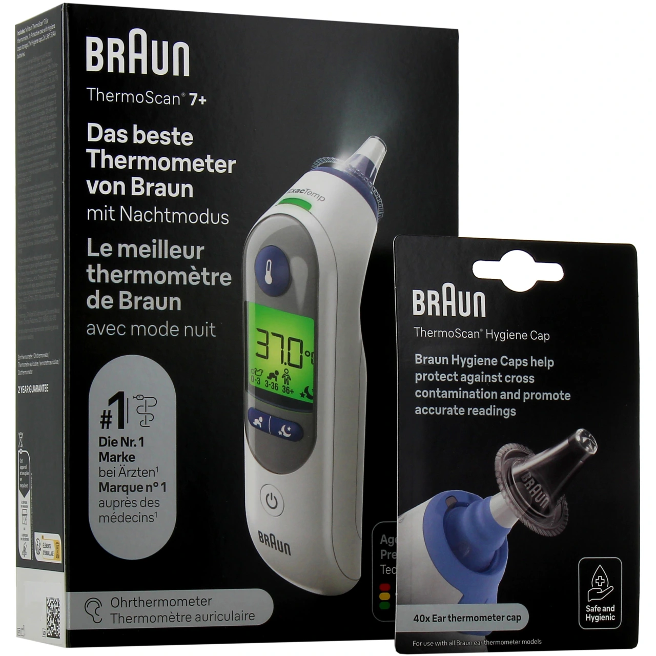 Thermomètre Auriculaire ThermoScan 7+ IRT6525 - Vue 2
