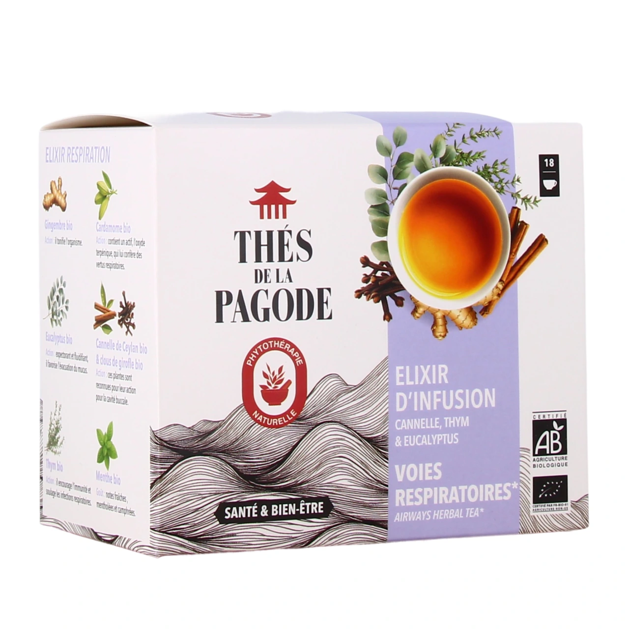 Thés de la Pagode Elixir d'Infusion Voies Respiratoires - Thés de la Pagode