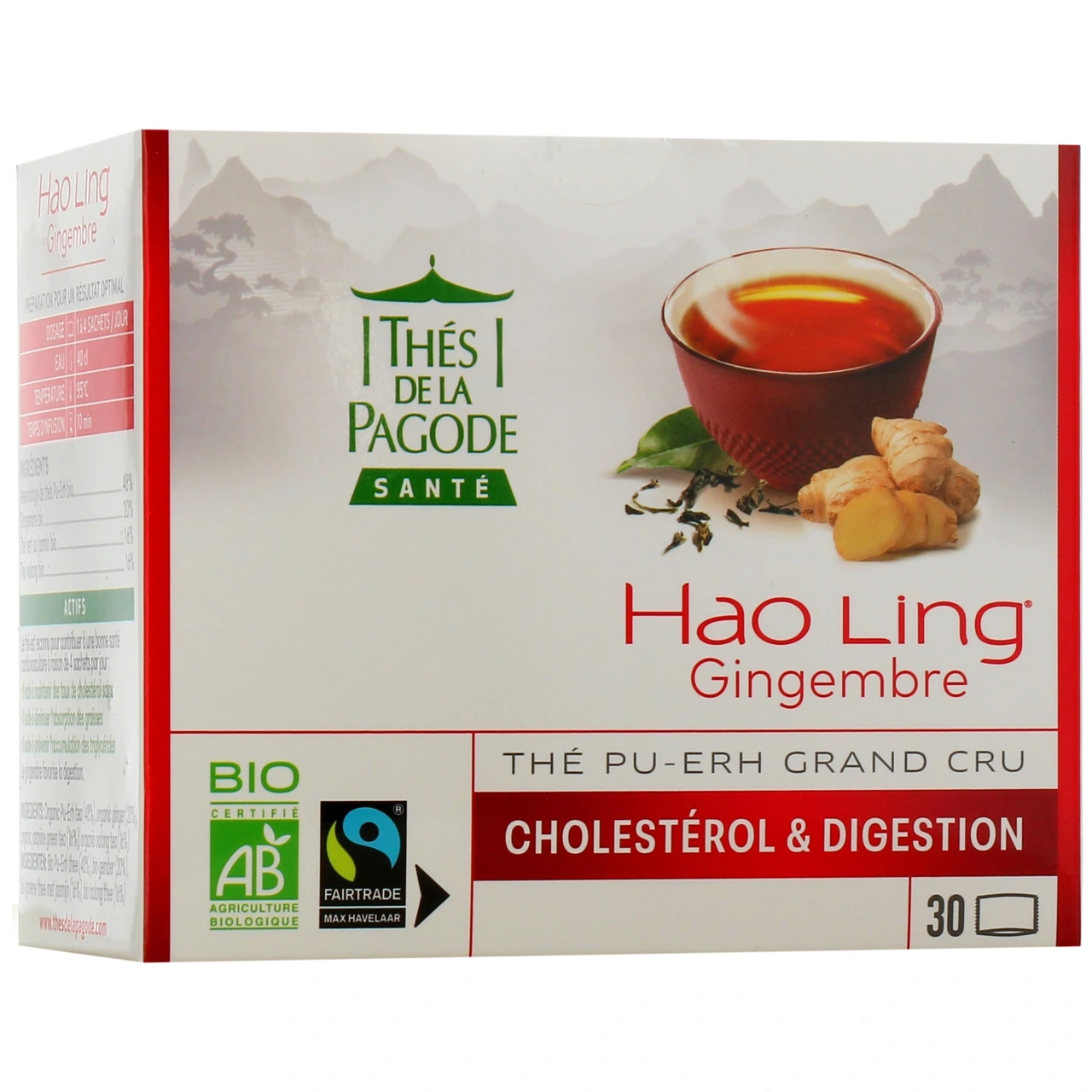 Thés de la Pagode Hao Ling Cholestérol - Vue 4