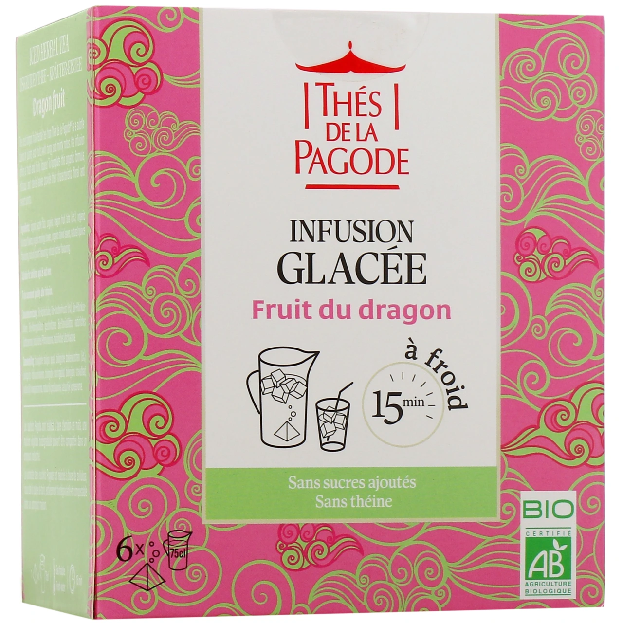 Thés de la Pagode Infusion Glacée Fruit du Dragon - Thés de la Pagode