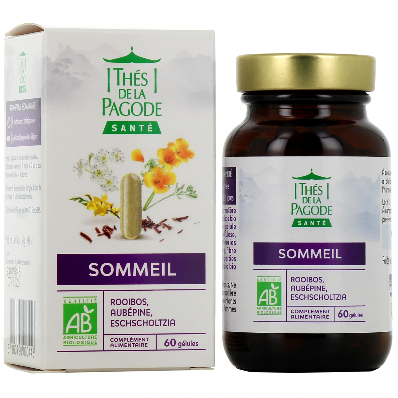 Thés de la Pagode Sommeil Bio - Thés de la Pagode