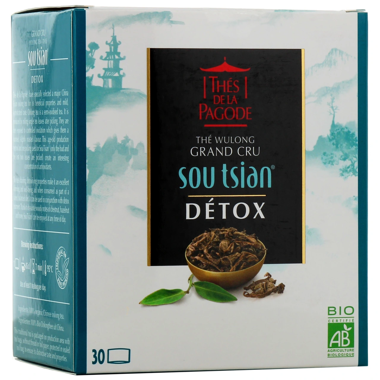 Thés de la Pagode Thé Détox Sou Tsian - Thés de la Pagode