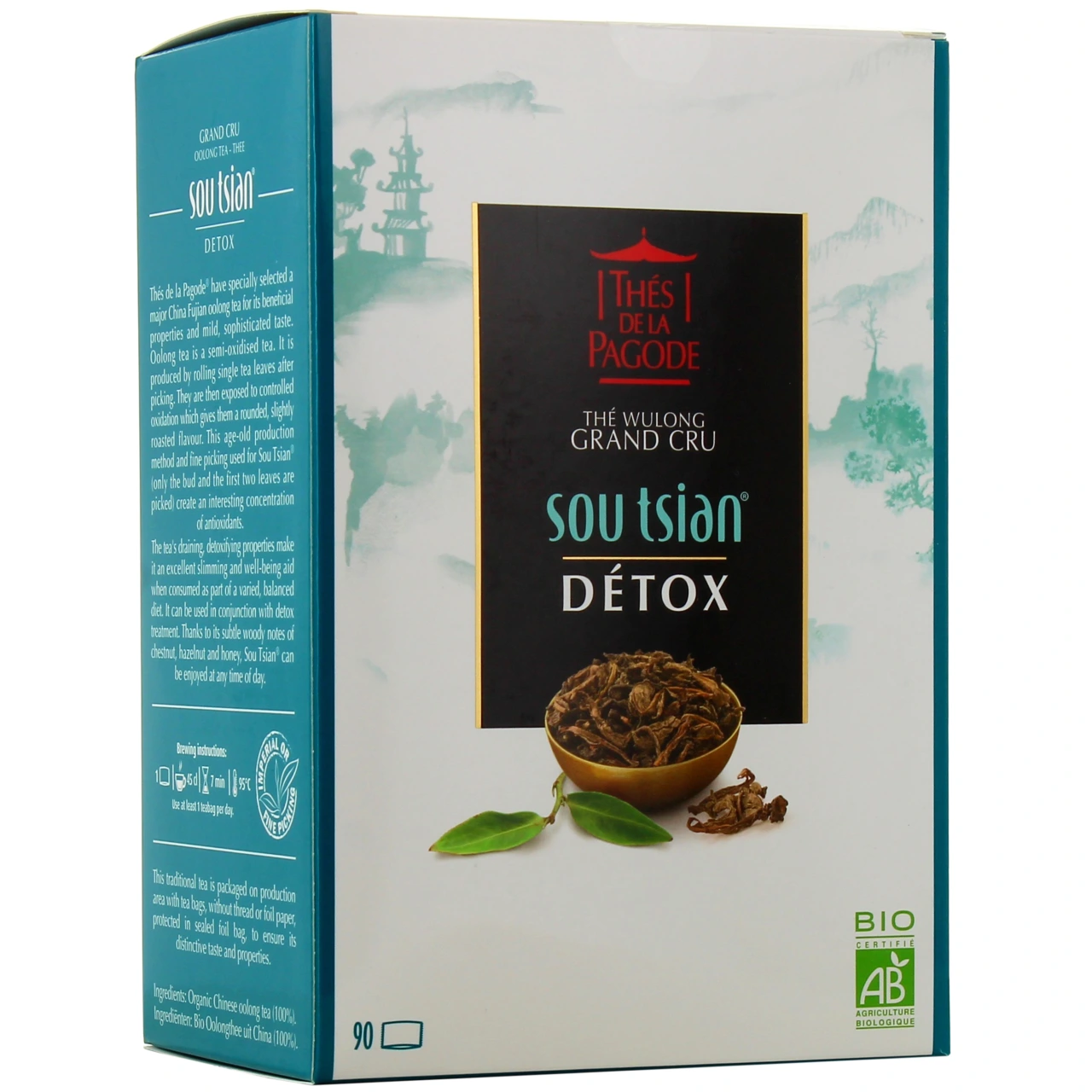 Thés de la Pagode Thé Détox Sou Tsian - Vue 4