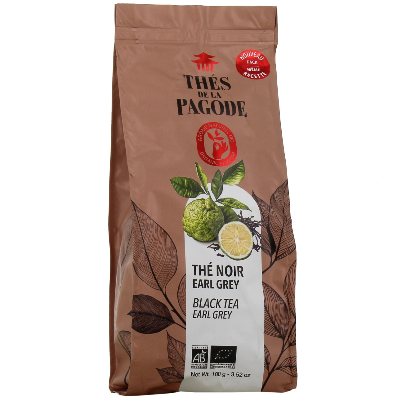 Thés de la Pagode Thé Noir Earl Grey - Thés de la Pagode
