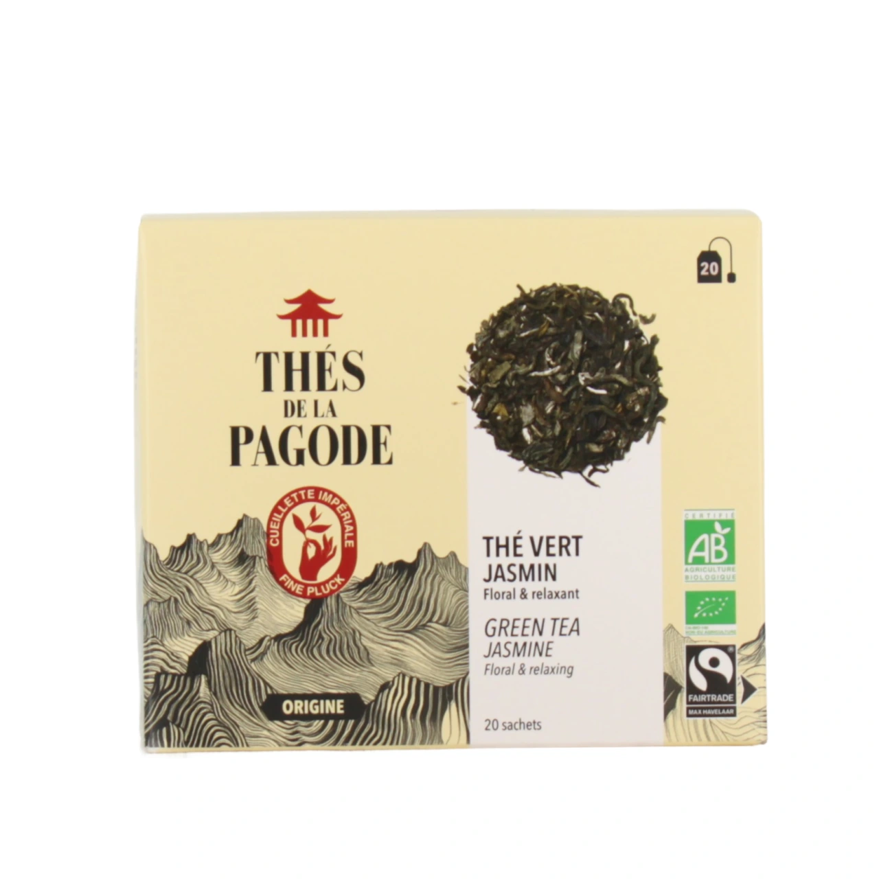 Thés de la Pagode Thé Vert Jasmin - Vue 3