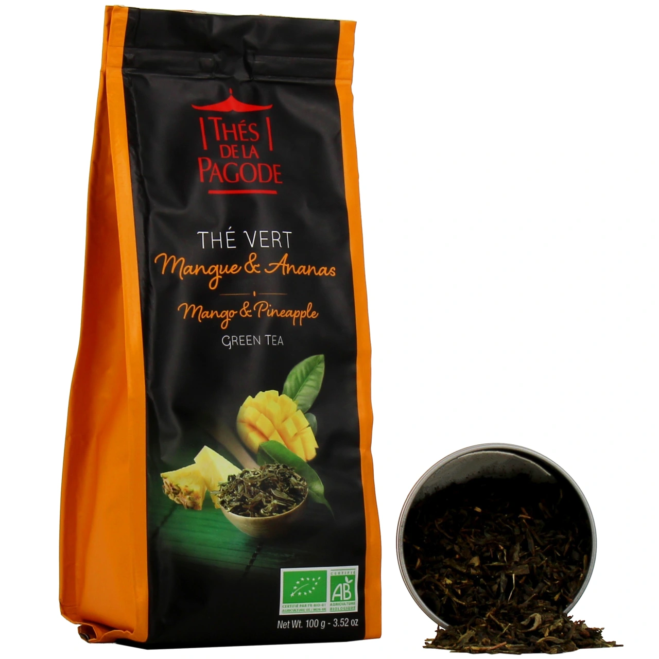 Thés de la Pagode Thé Vert Mangue Ananas - Thés de la Pagode